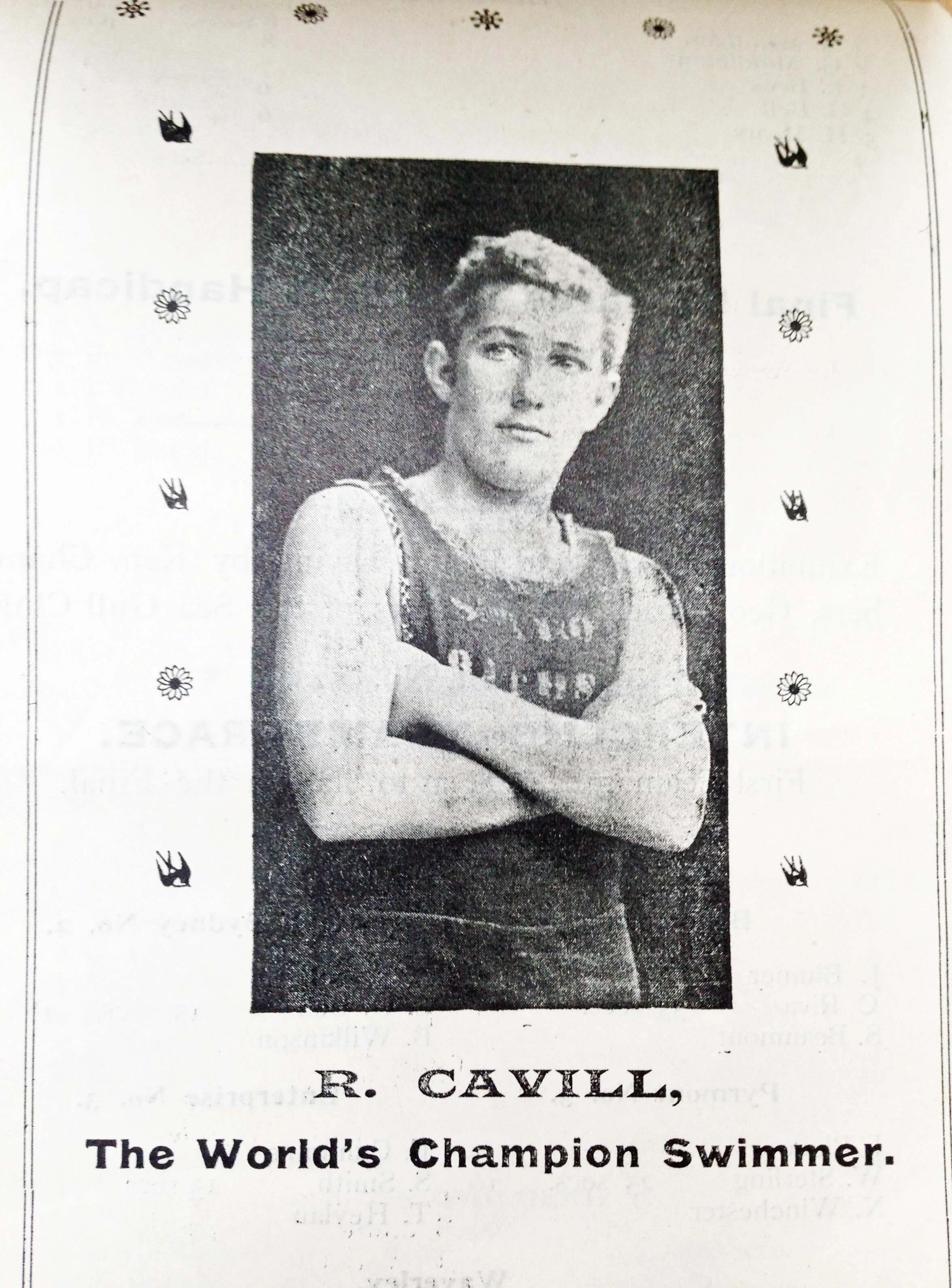 Dick Cavill - 'The World's Champion Swimmer'