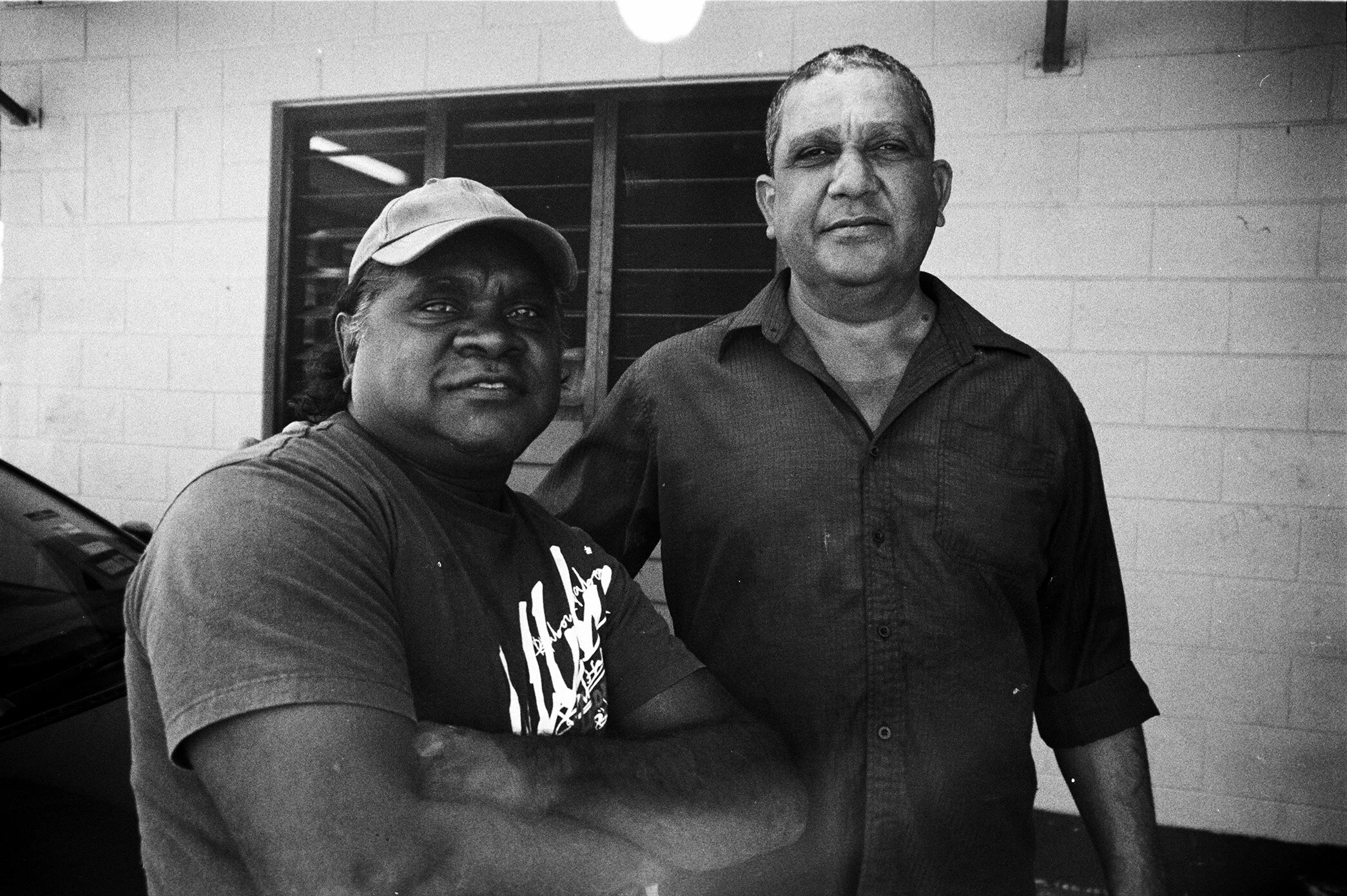 Philip (Bagot Community Leader) and Ronnie (Milgarri Community Leader)