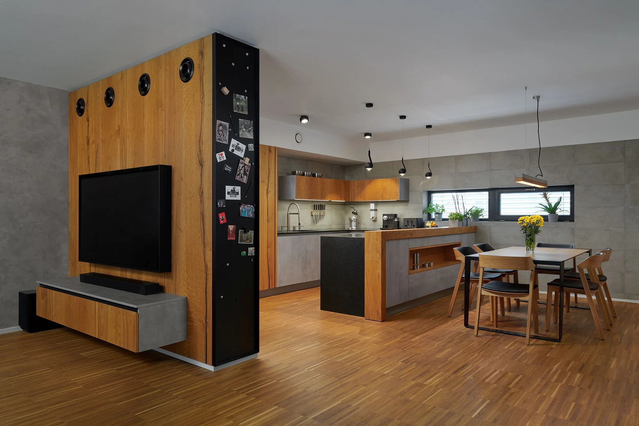 House in grey