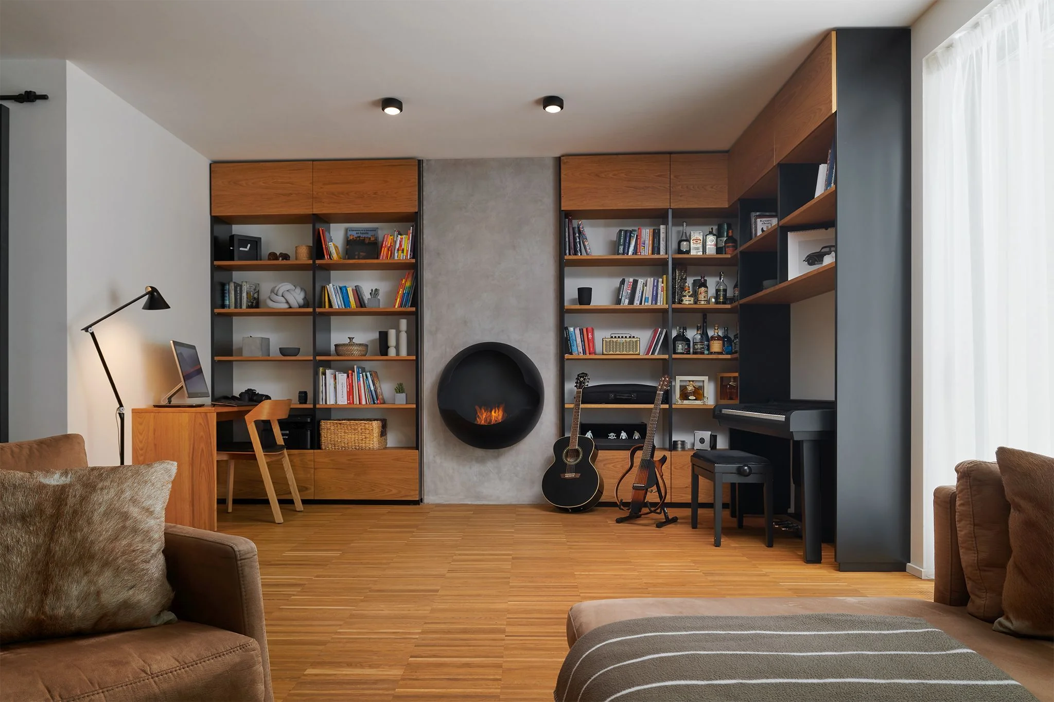 House in grey