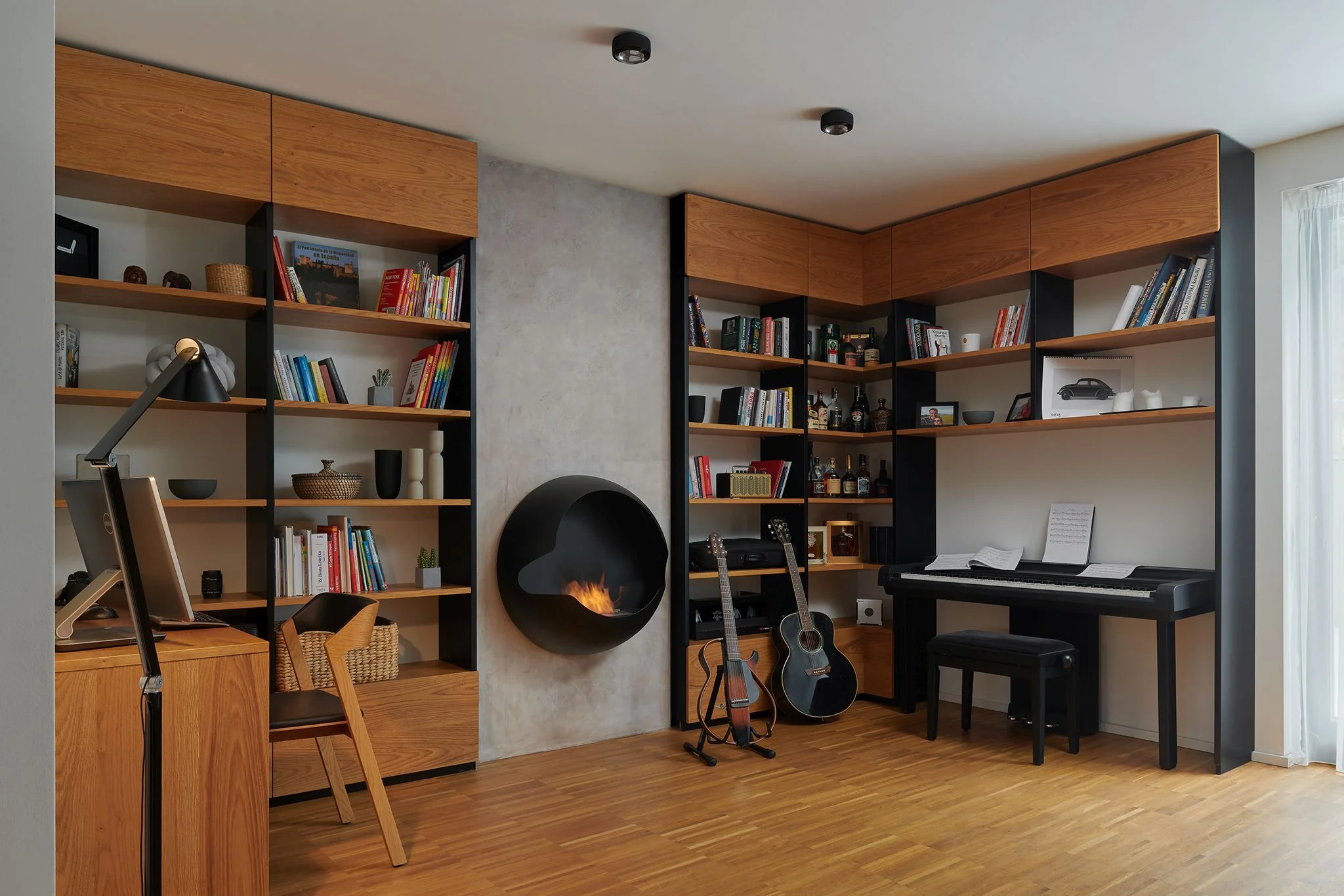 House in grey