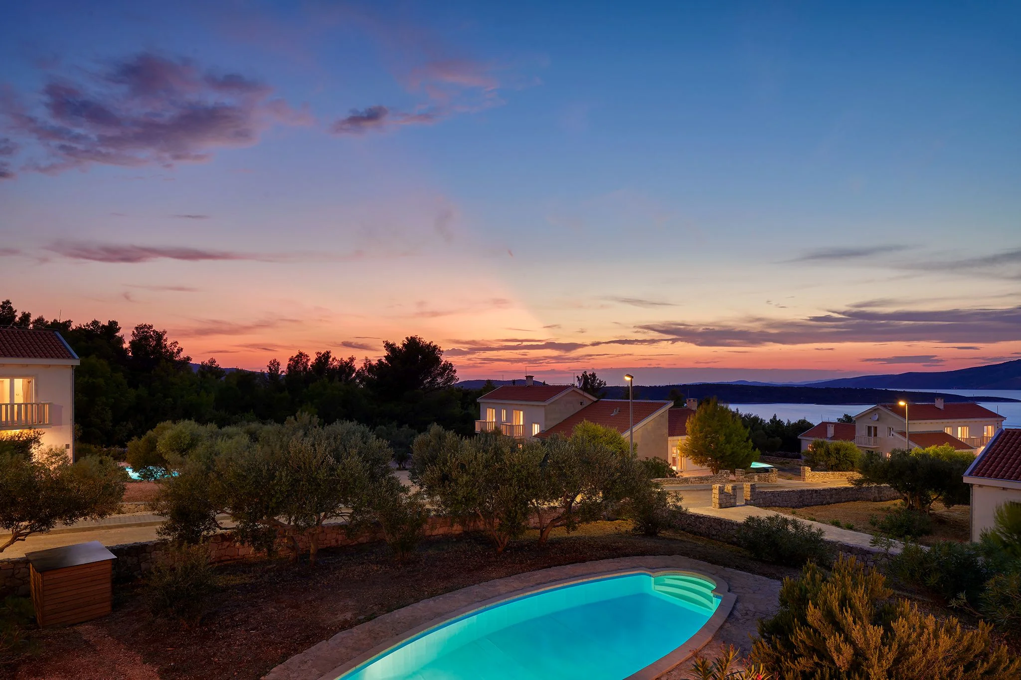 Luxury villas resort Hvar Croatia
