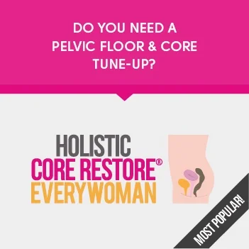 Pelvic floor dysfunction and health and tummy gap