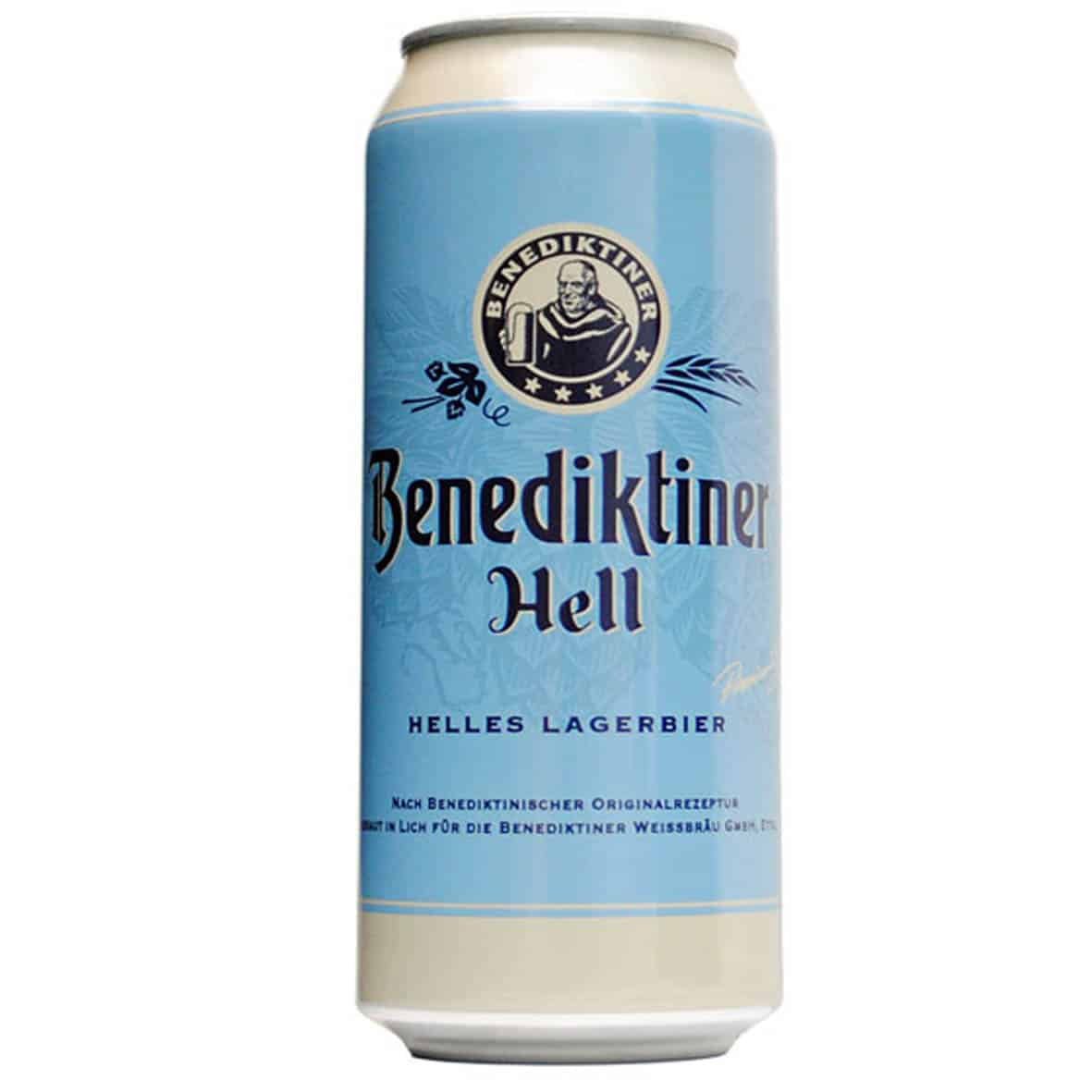 Benediktiner Weissbräu Benediktiner Hell Lager Helles - Untappd 3,4  - Fish & Beer