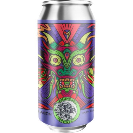 Amundsen Purple Dragon NEIPA - Untappd  3,7  - Fish & Beer