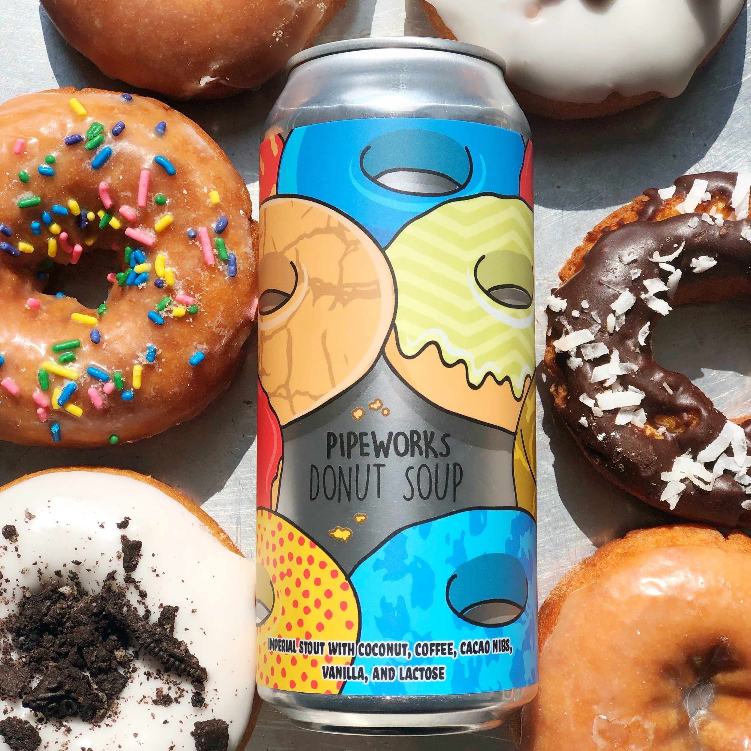 Pipeworks Donut Soup Imperial Stout - Untappd 3,99  - Fish & Beer