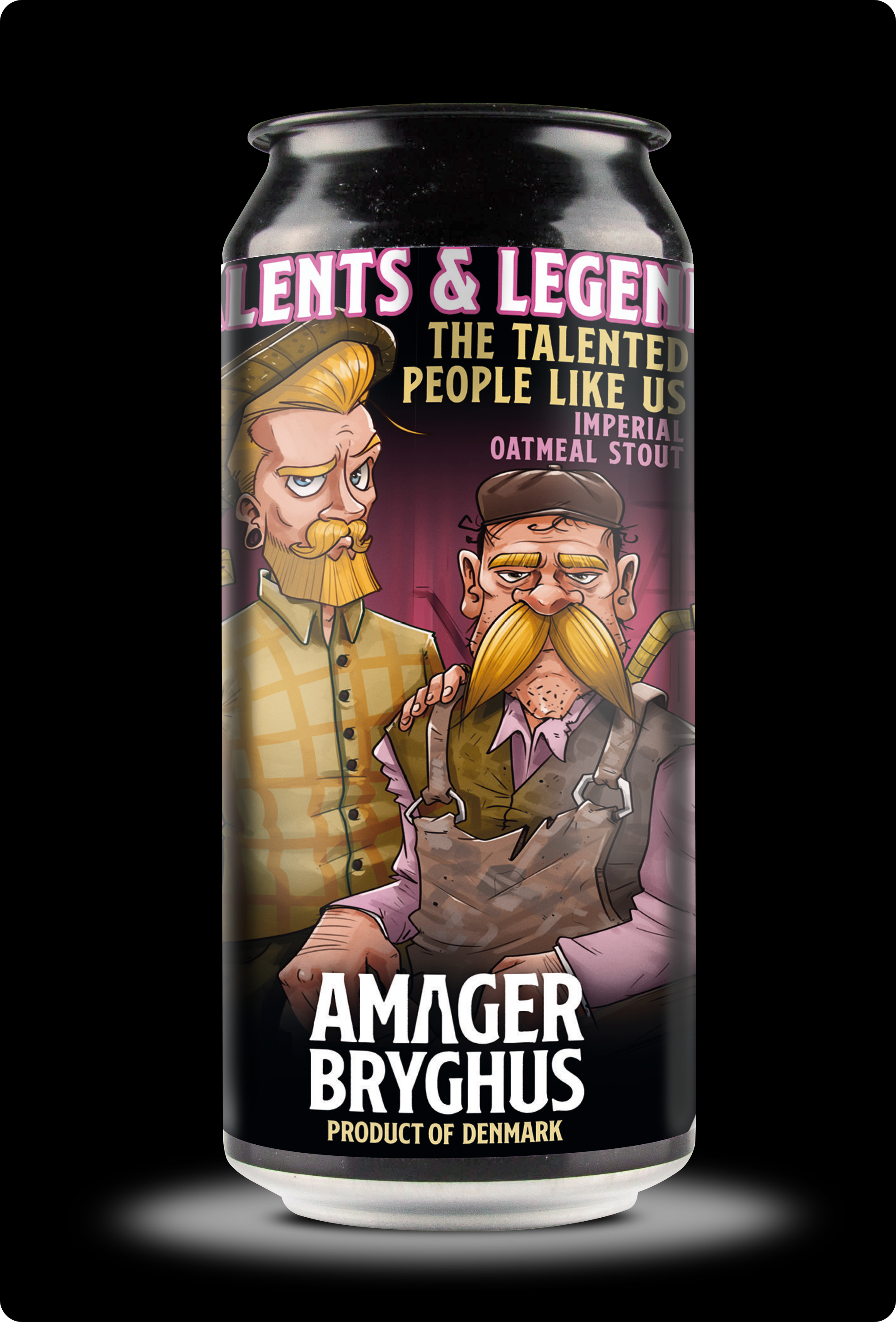 Amager Talents & Legends: People like Us Imperial Oatmeal Stout - Untappd 3,74  - Fish & Beer