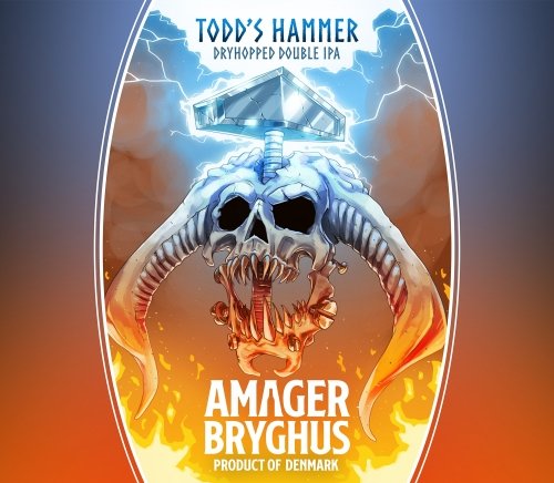 Amager Todd’s Hammer Dryhopped DIPA  - Untappd 3,67  - Fish & Beer