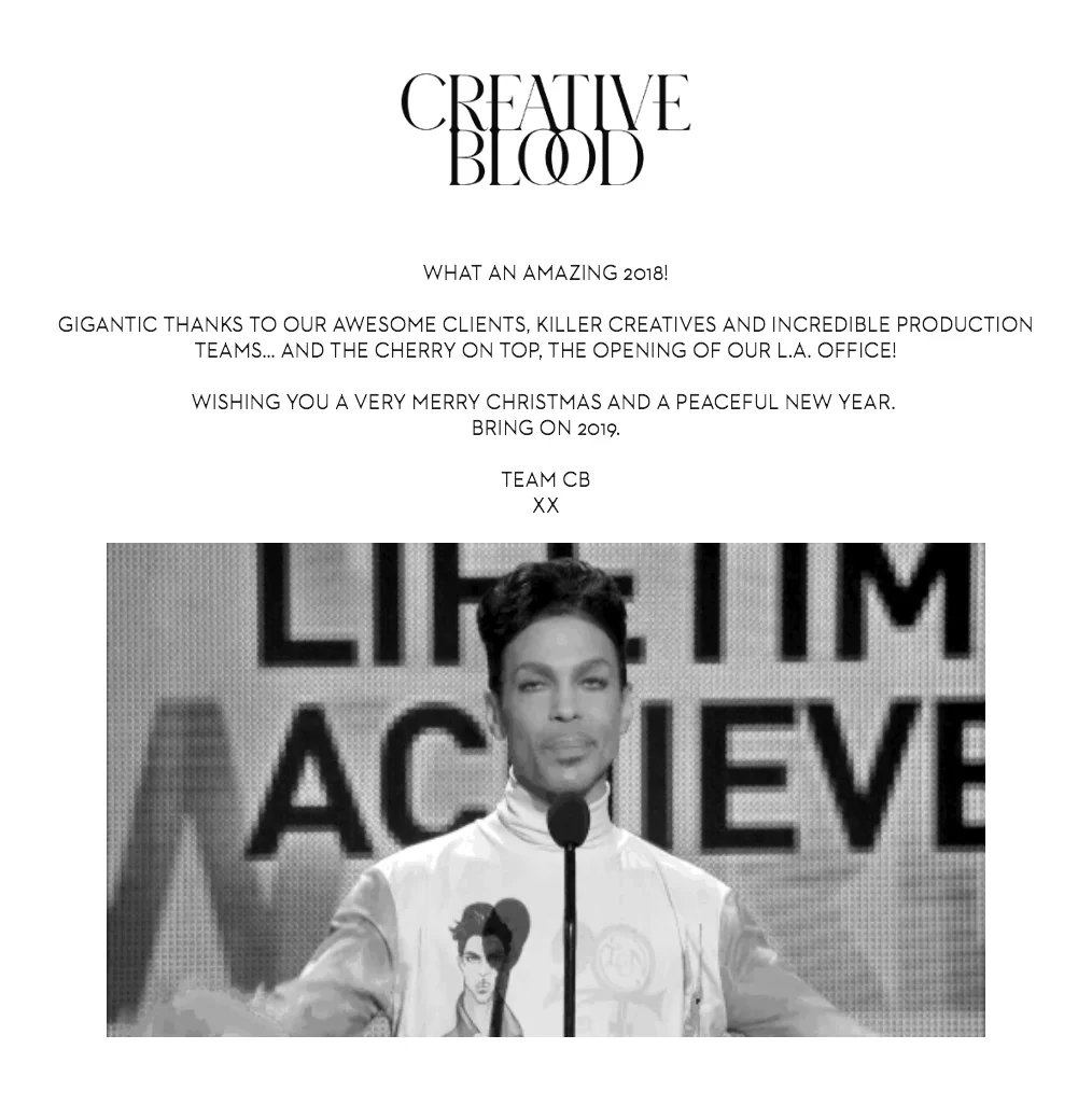 CHRISTMAS MAILER 2018Campaign statsRecipient list