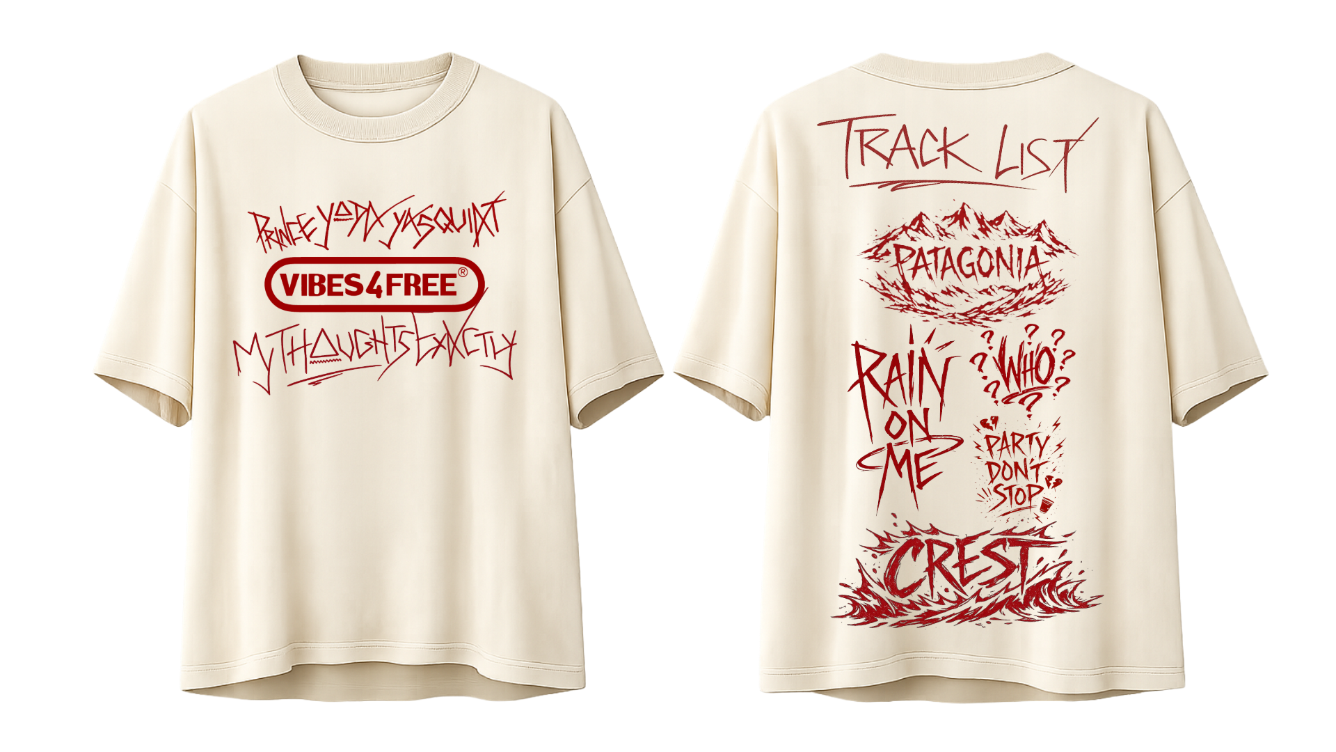 "MY THOUGHTS EXACTLY" TEE