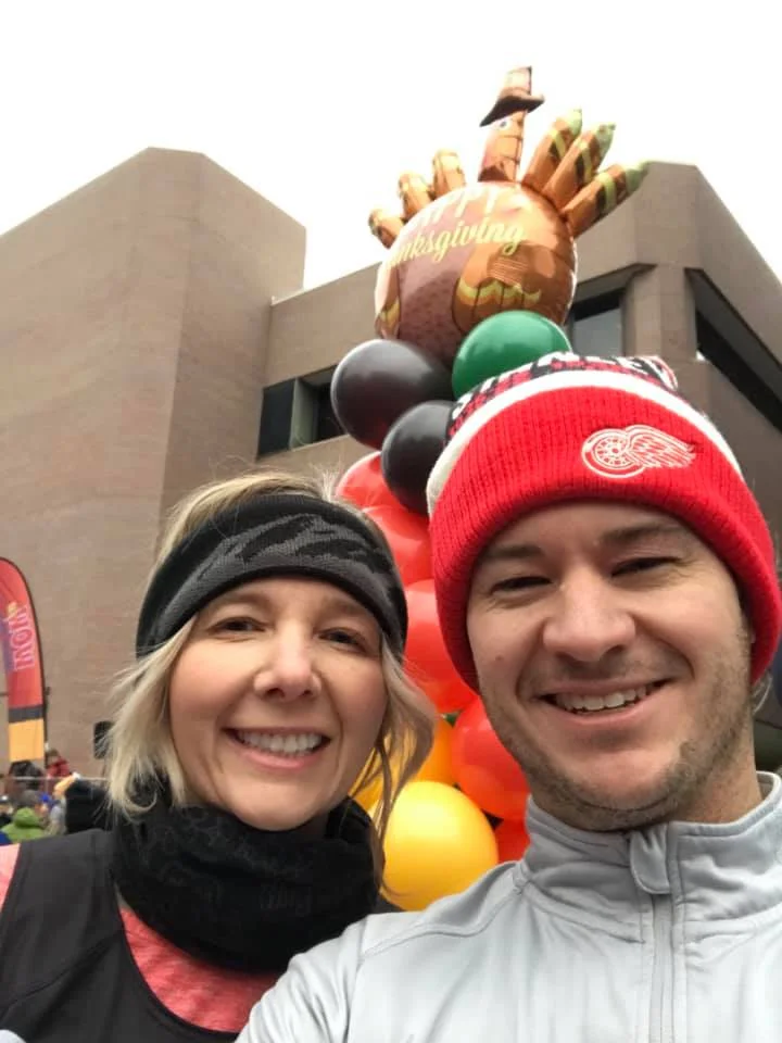 Lisa and Patrick Donnellon - Turkey Day 5K