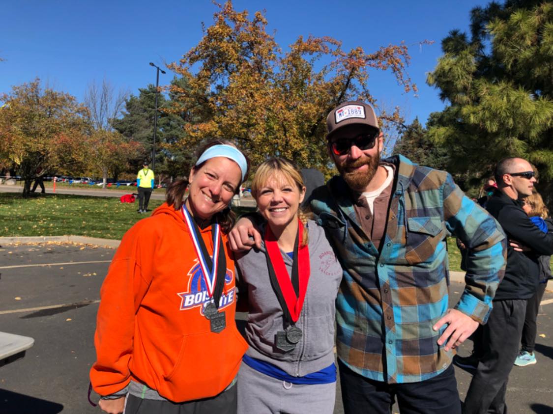Kimberly Simmons, Michelle Heart, Ryan MULCahy - City of trees marathon