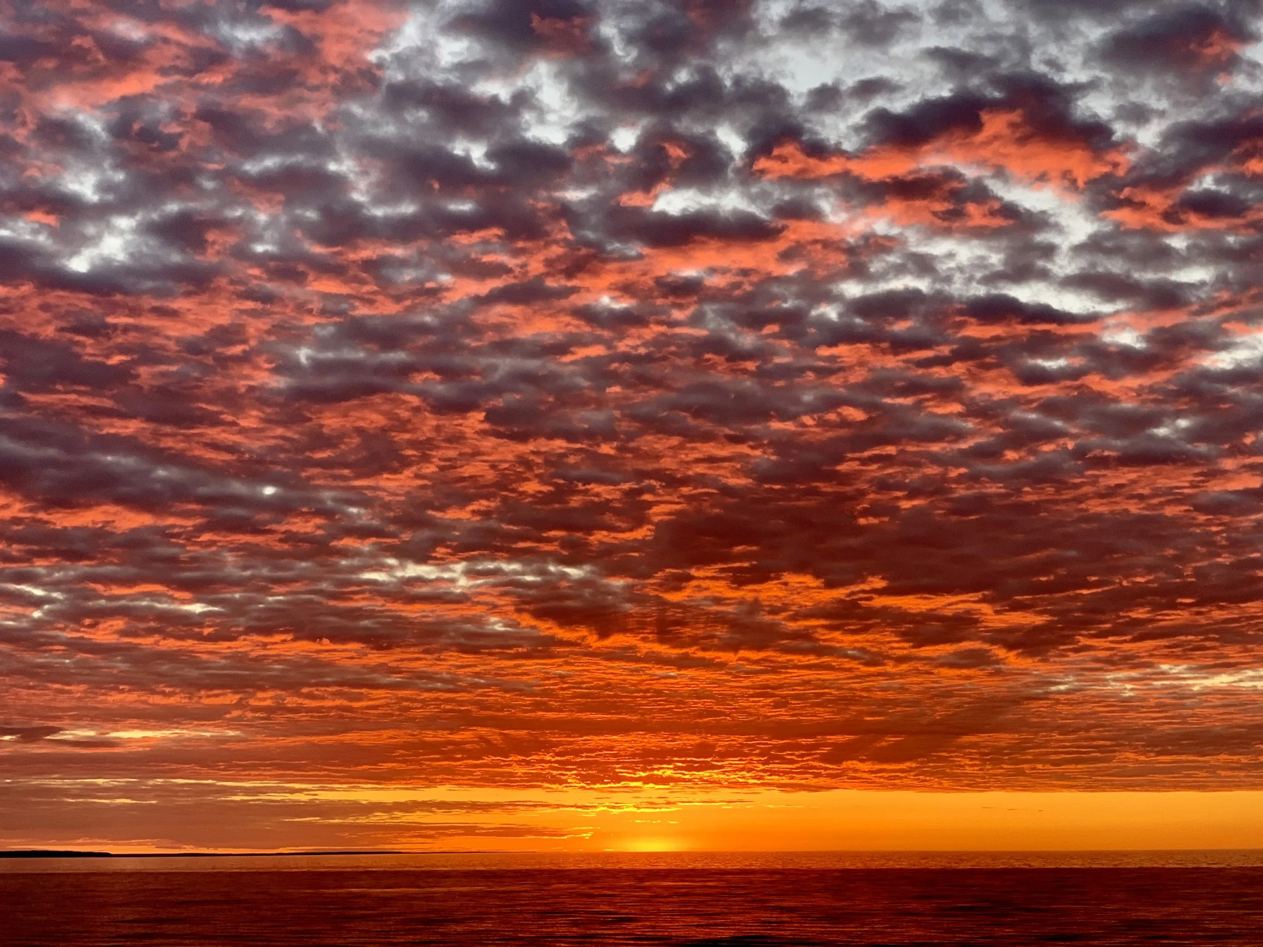 South Georgian Bay - Volcano sunset