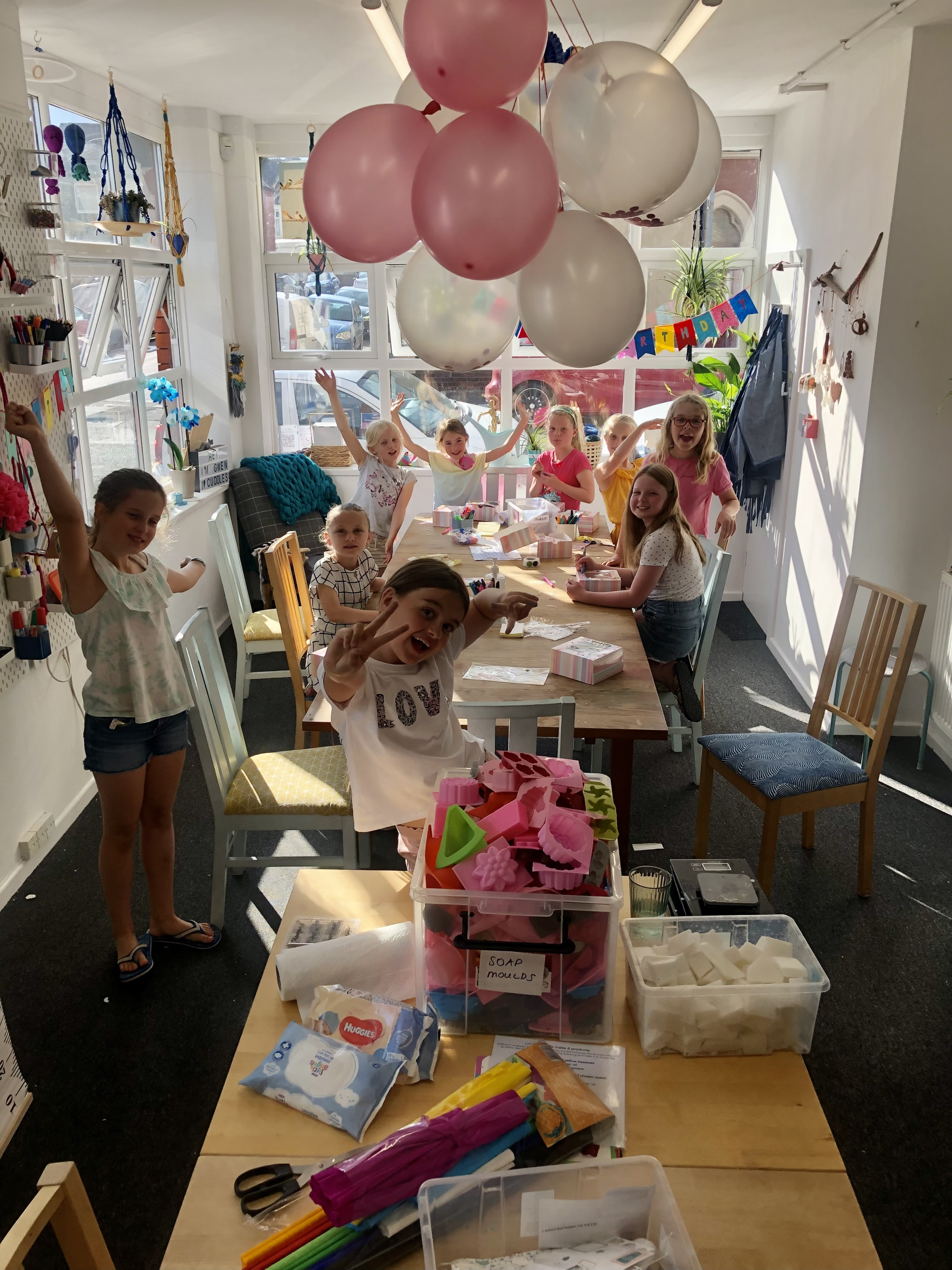 Soap making childrens and kids craft party workshop in cardiff, cathays (Copy)