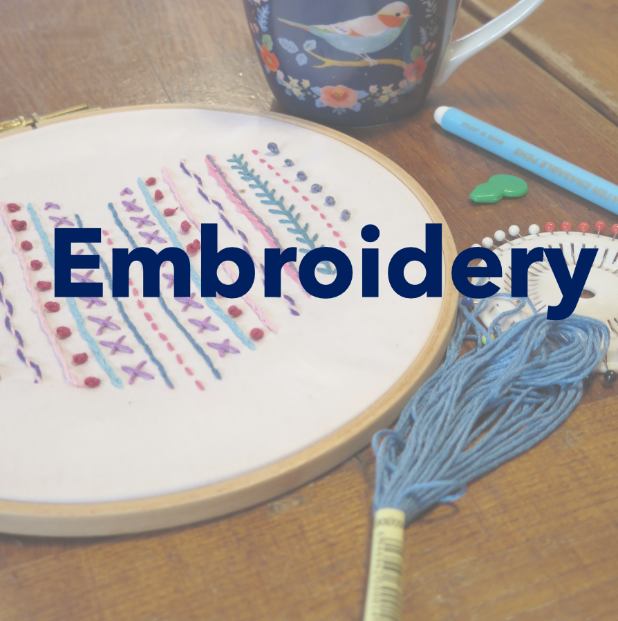 Embroidery Workshops Cardiff