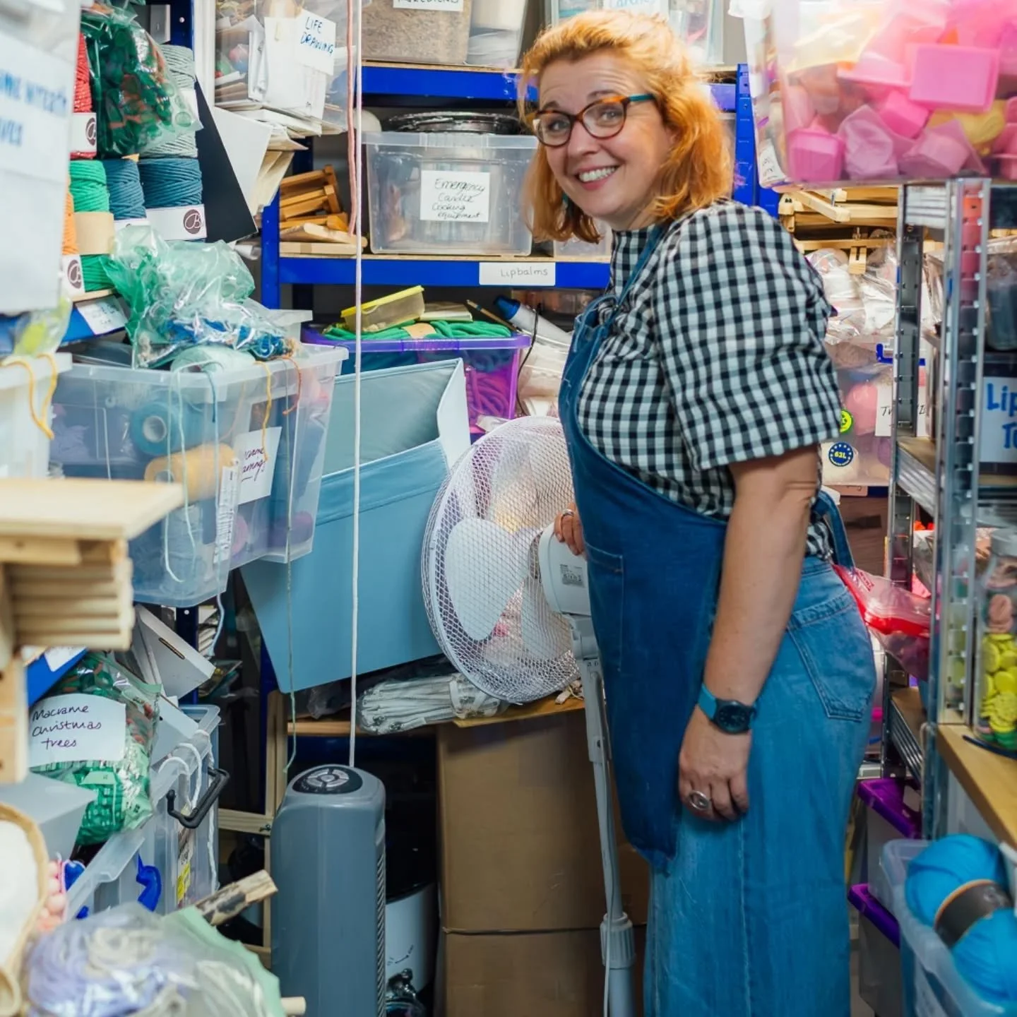 The store room at the studio has EXPLODED again! Today Em did an amazing job of assembling new shelving units and moving loads of stuff out ready to sort 💪 and tomorrow morning I'm collecting 30 storage boxes from IKEA- I've made an eye watering fin