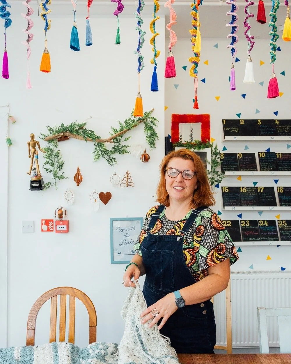 Coming up on Thursday, we've got spaces on our Nordic Macrame Wall Hanging workshop - come along and make a lush new addition for your home! There are a number of different makes so you can make it as festive (or not!) as you like! 
Head to the websi