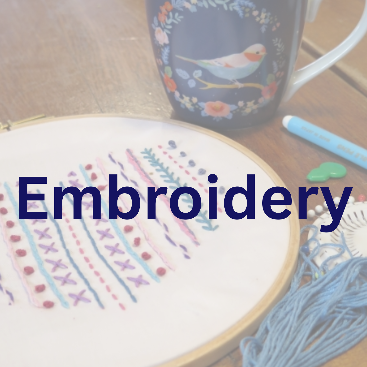 Embroidery Workshops Cardiff 