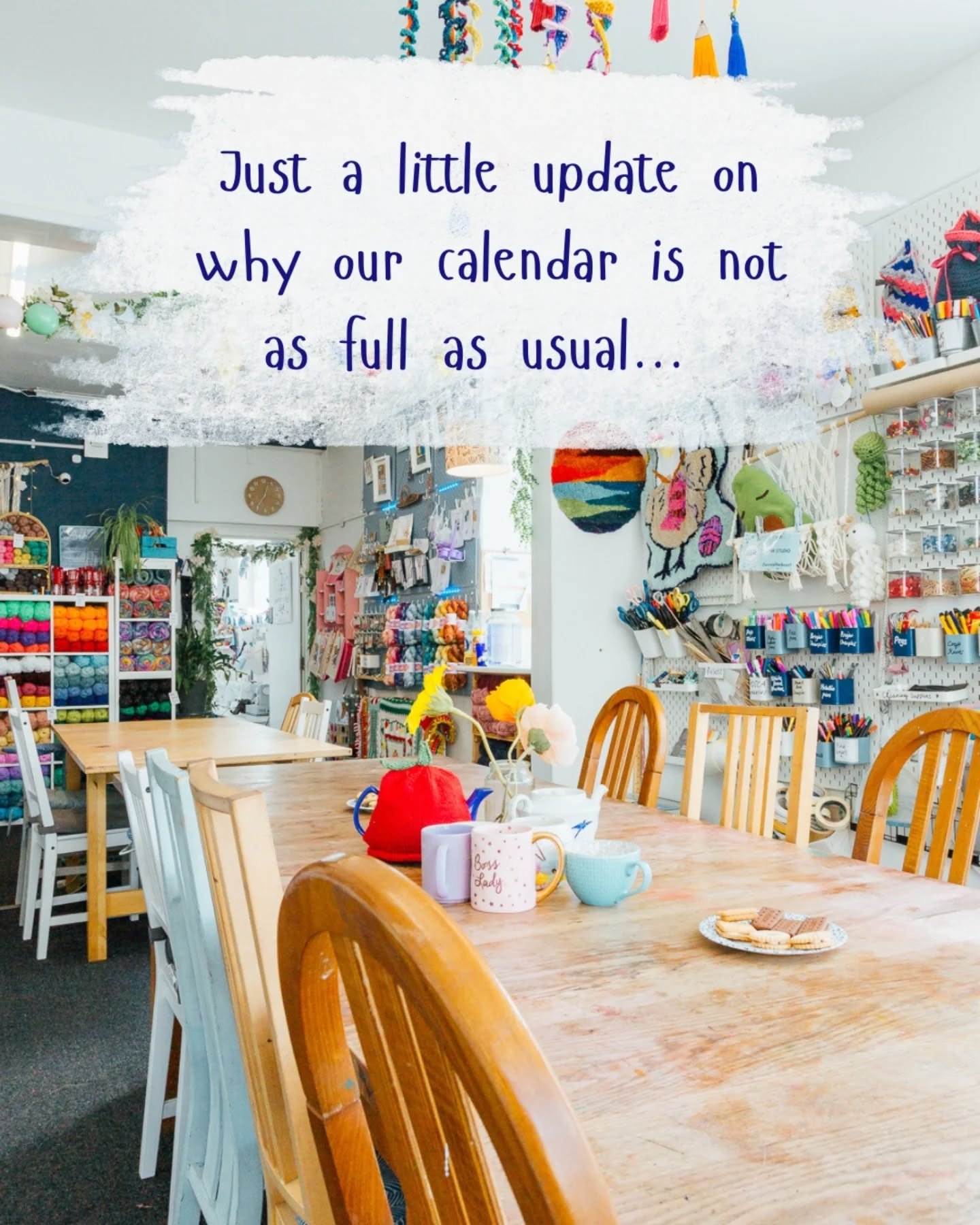 Hey, I just did a video story about this too, I thought I'd keep you all updated on the lack of new events and posts over the next couple of weeks (I kinda thought it would be useful to say it out loud so you can all hold me accountable for doing the