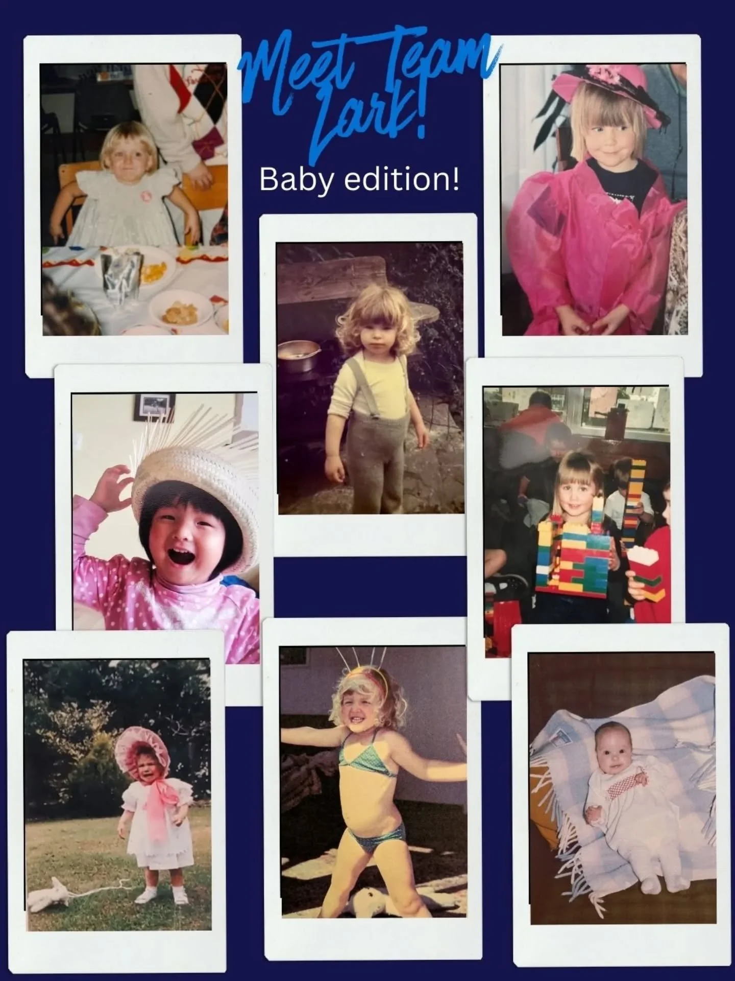 Team Lark - baby edition! 🥰

Meet the crafty ladies working to make the lush workshops and the studio magic happen ✨
Except, we're going way back in time!

We're so happy to have such talented and adorable women working in Lark ❤️❤️

@loveandlovelie