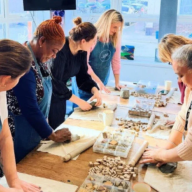 What a great afternoon at this corporate &lsquo;mini bunting&rsquo; workshop 
Great job everyone, even those who declared themselves &lsquo;non-crafty&rsquo; to start with! w @download_repost_pro