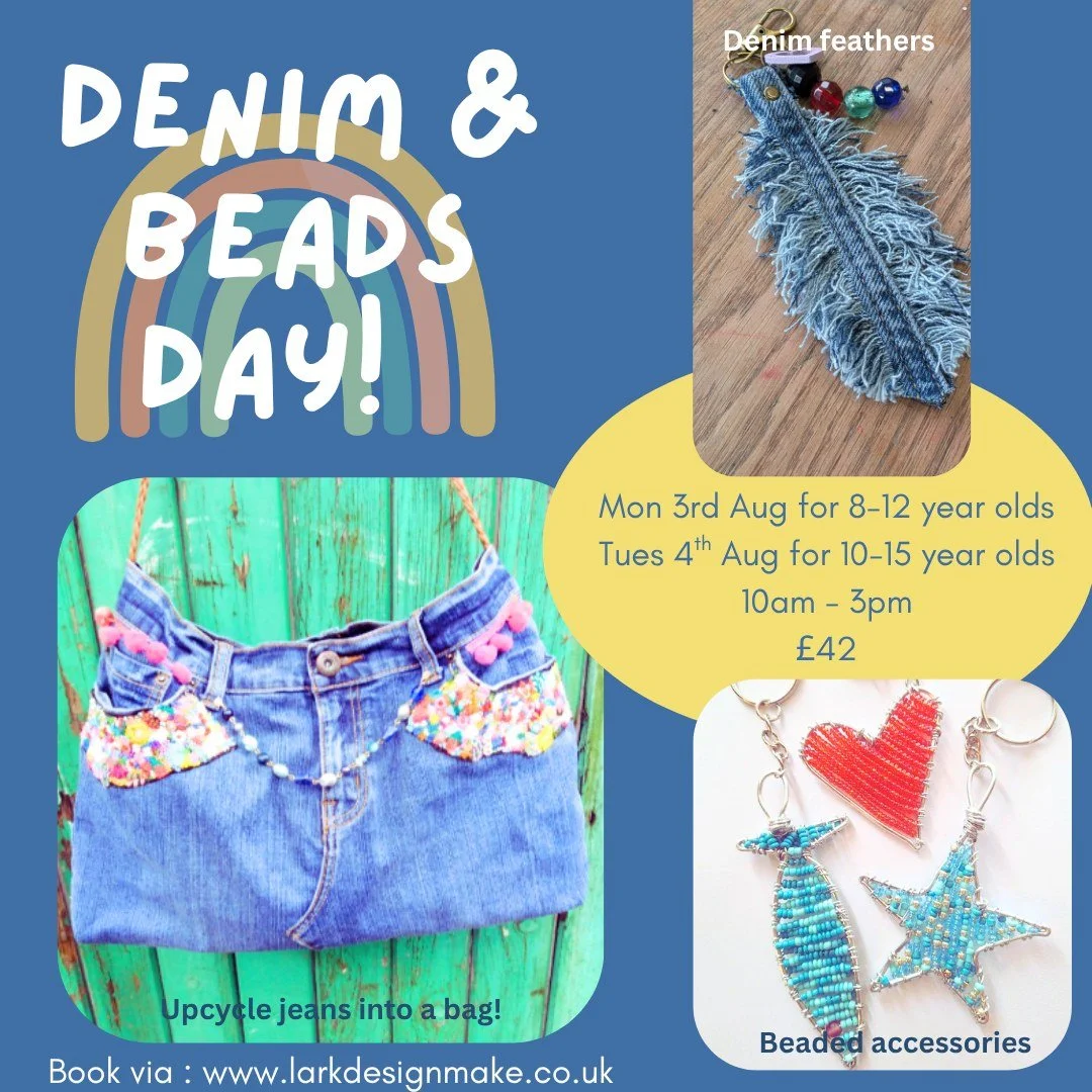 Our summer craft clubs are ready to book folks! 
We have come up with some great craft combos for our full days and then a few half day sewing options, we are always open to those totally new to using a sewing machine joining but also kids with sewin