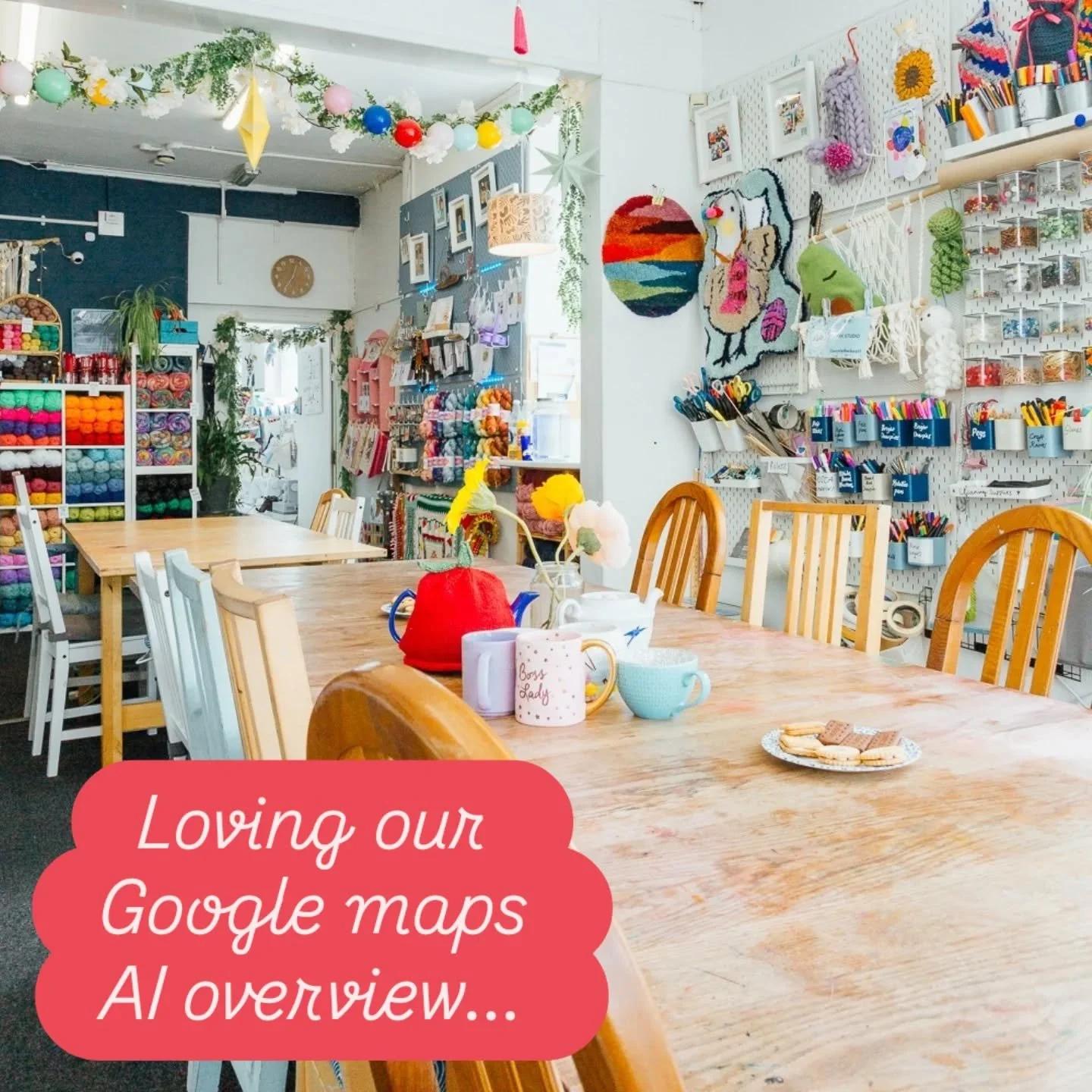 I often use Google maps, especially when on holiday, it's sooooo useful to find great food and things to do aye! 

Last night I thought let's check out what the AI bots had summarised about Lark and I LOVE that the first line is about Gwenny 🐕 

It'