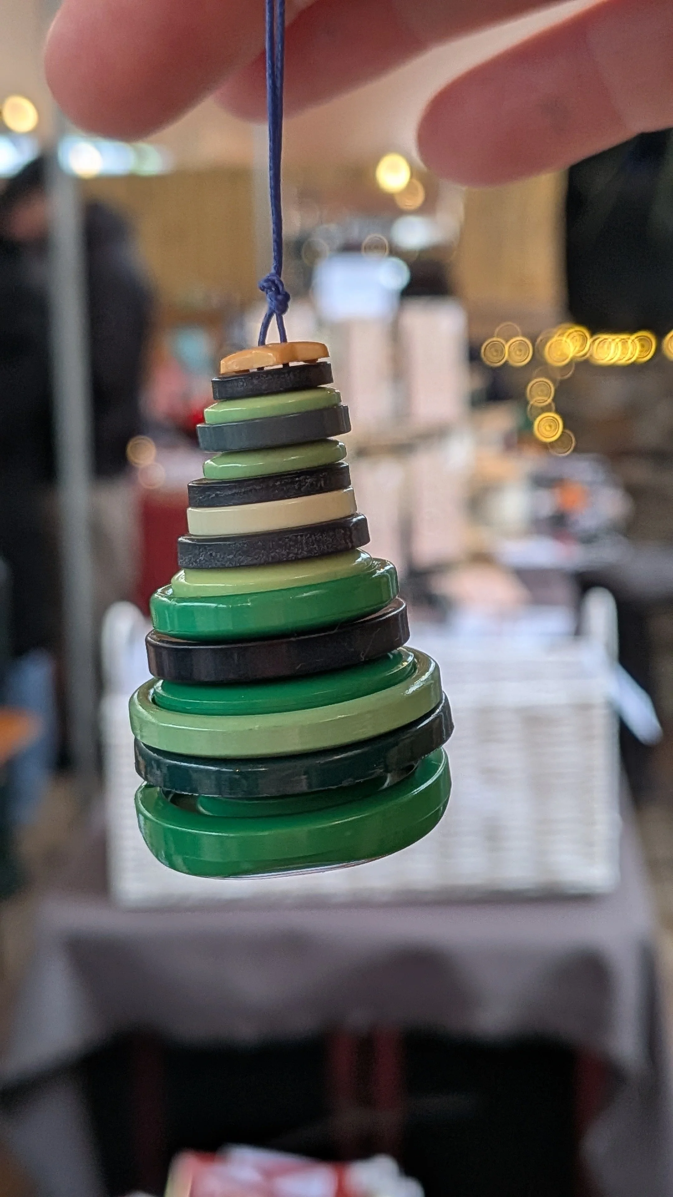 Button Tree Decorations