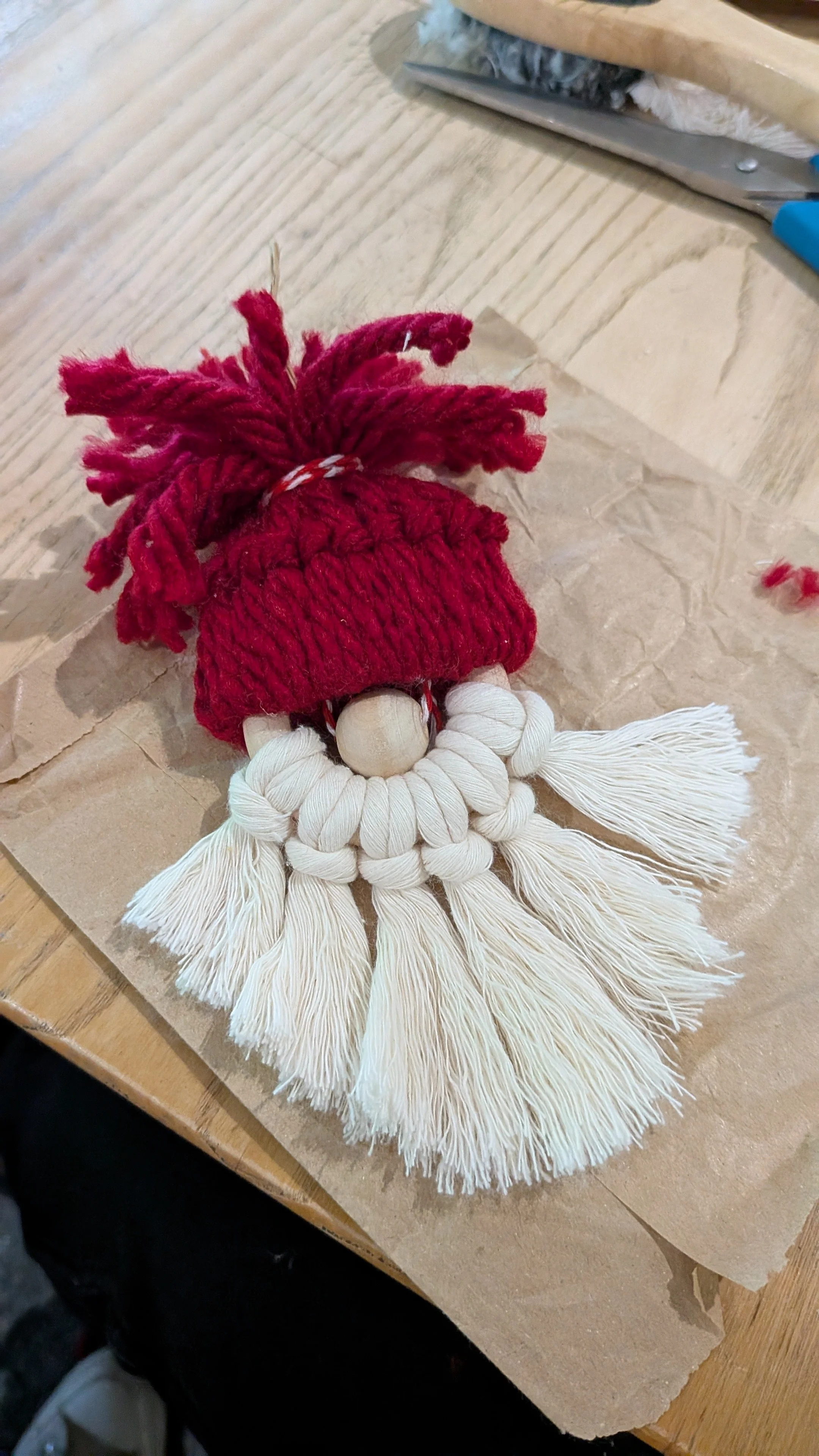 Macrame Santa