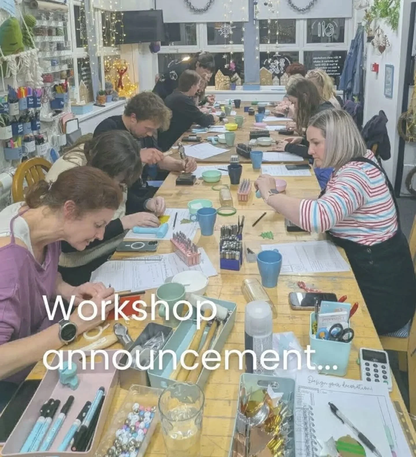 If you visited the Barry Island market on Sunday you may have seen @rebeccadaviesjewellery
lovely stall full of her jewellery, we are very lucky to have her as one of the Lark tutors ❤️

Her next workshop is this Saturday morning, 10.30am 

Come and 
