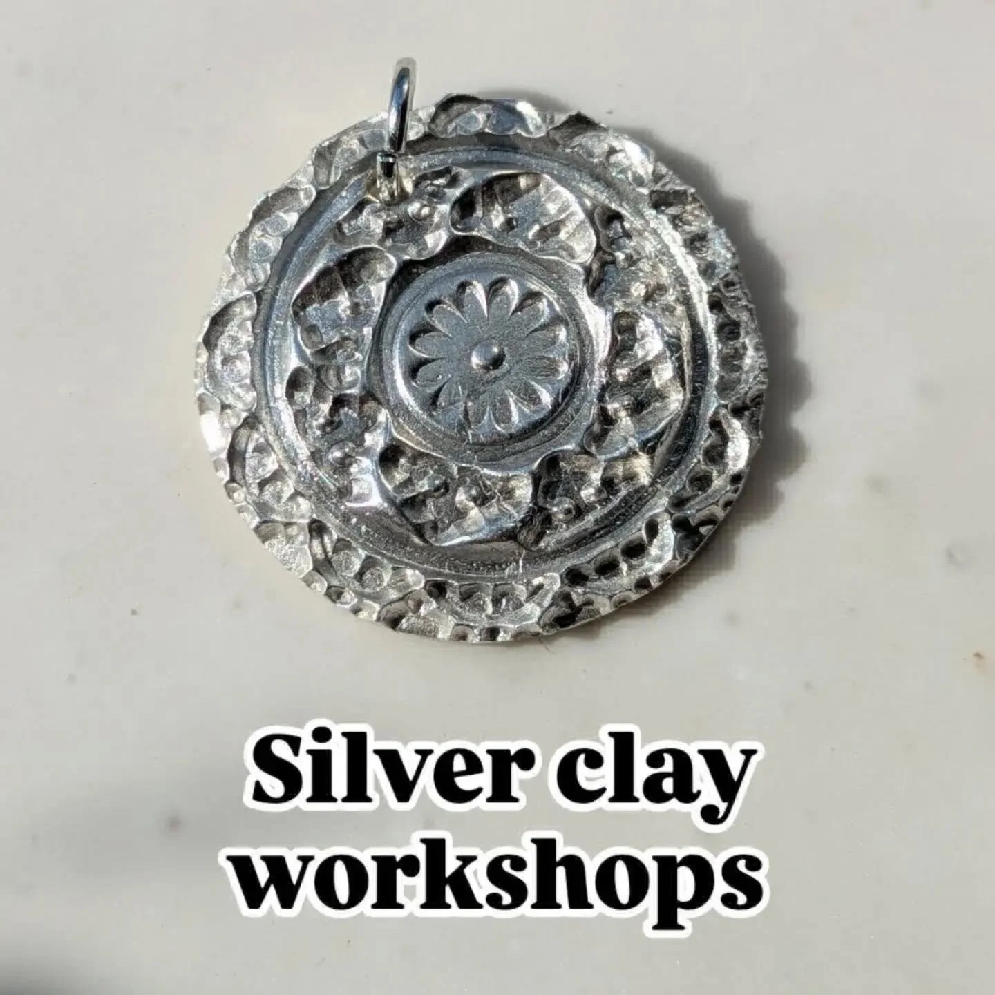 Some absolutely gorgeous charms made and finished at a recent silver clay workshop. Em of @emelyejamescreativestudio really loves that everyone in the class starts with the same pack of clay and everyone comes away having made something totally uniqu