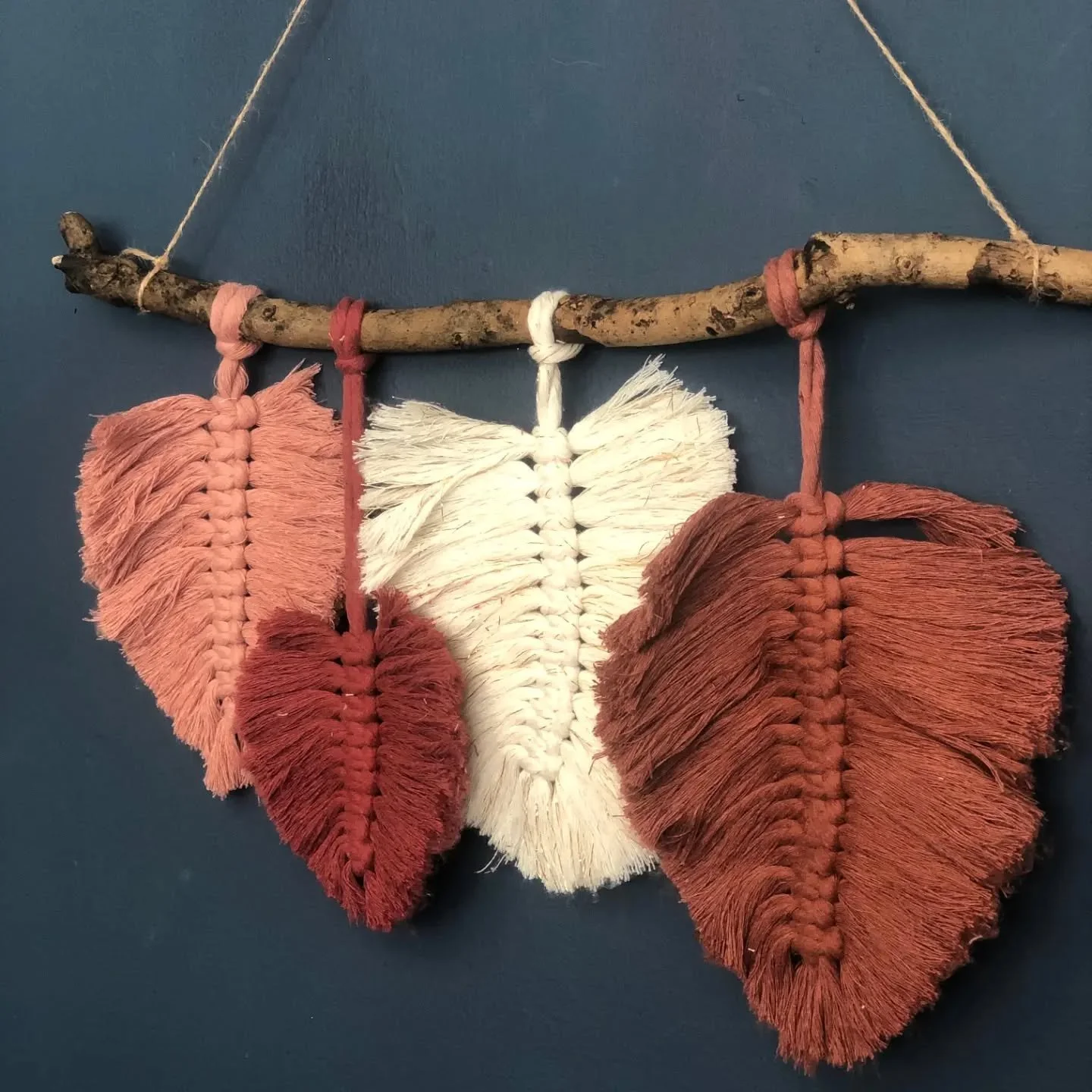A Lark classic workshop is returning to the studio in a couple of weeks and as we need to make space in the store cupboard for all things festive it's just &pound;20 to make a leaf wall hanging or macrame plant hanger or shelf!! You choose at checkou