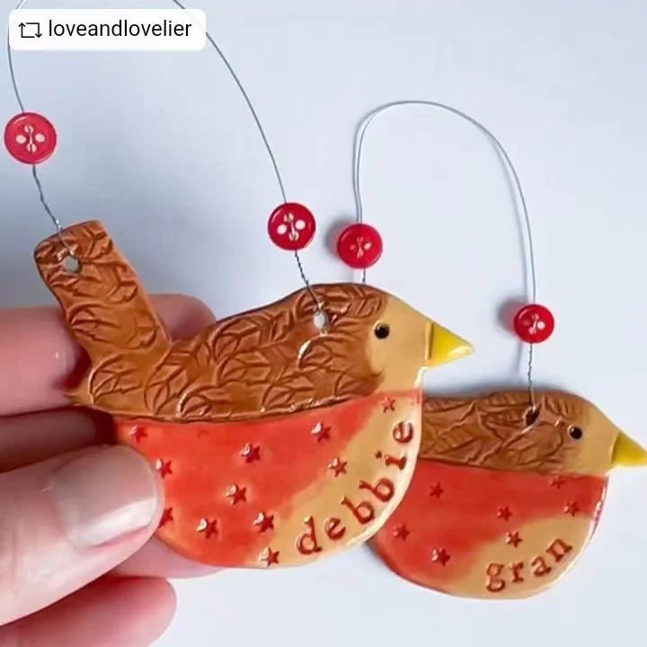 Come and make your very own personalised ceramic decorations with Quil of @loveandlovelier 

Bunting - 25th Oct 10.30am
Decorations - 1st Nov 10.30am &amp; 17th Nov 6.30pm 
Santa - 12th Nov 6.30pm 
(There's a couple of parent &amp; child spots availa