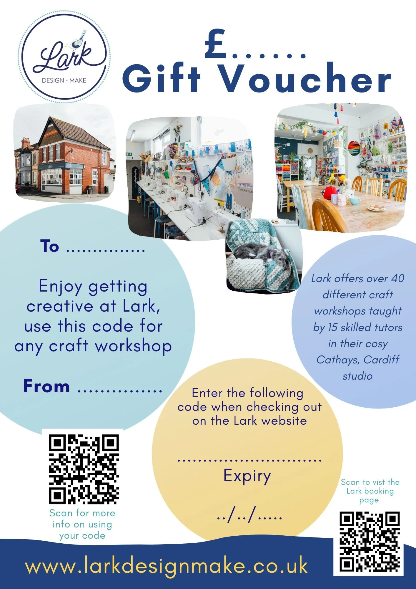 Printable Workshop Gift Voucher