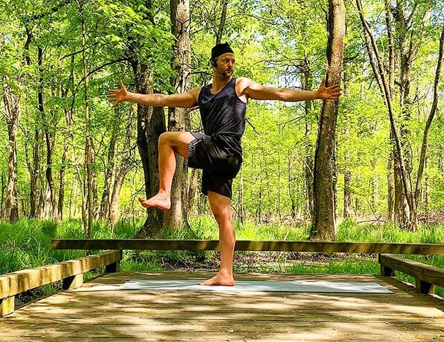 Special on location video shoot yesterday for this weeks yoga sequence &ldquo;In the Woods&rdquo;. Just uploaded this morning to our Patreon acct- link in bio. Did you know, that sufficient nutrient levels including vitamin D help support a healthy i