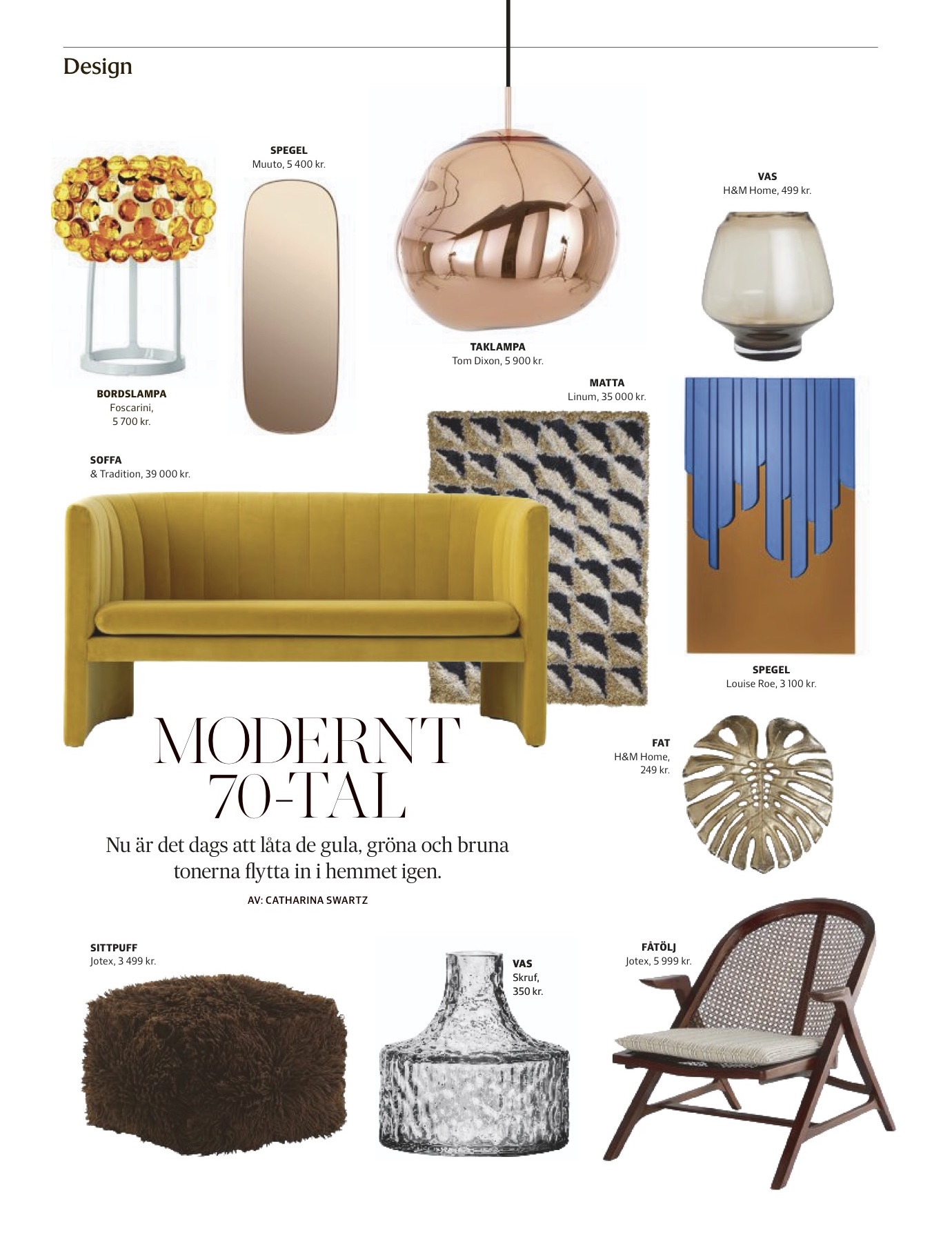 TOM DIXON - SVD FEBRUARI LINUM - SVD FEBRUARI