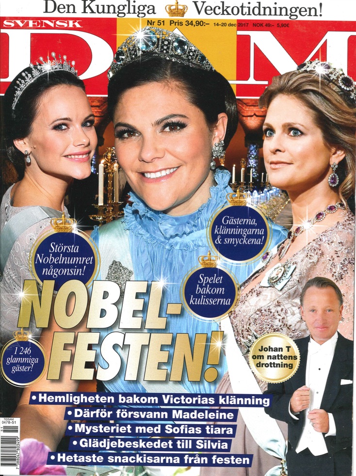 JENNIFER BLOM - SVENSK DAMTIDNING NR 51/2018