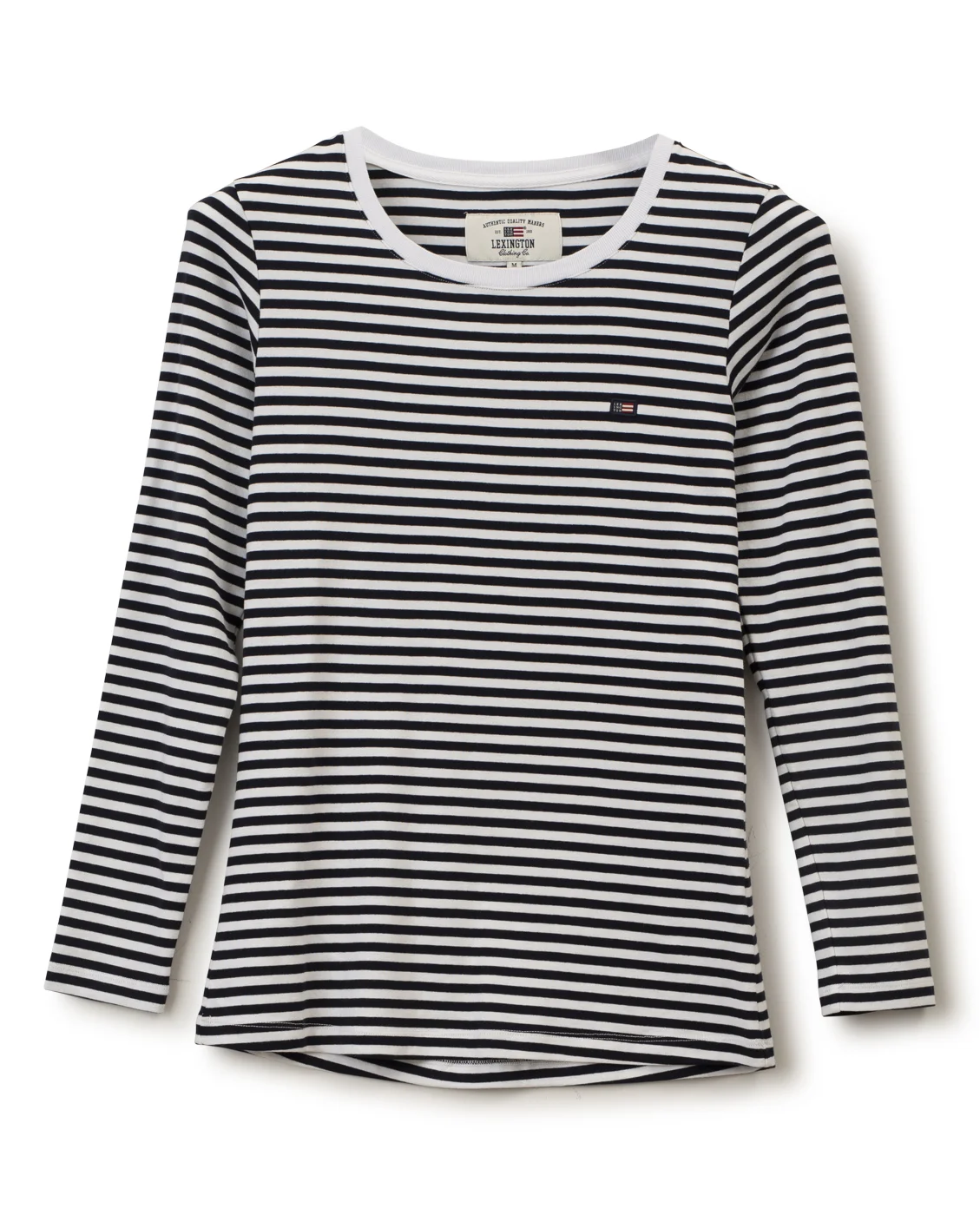 THELMA_SOLID_TEE_BLUE_WHITE_STRIPES.jpg