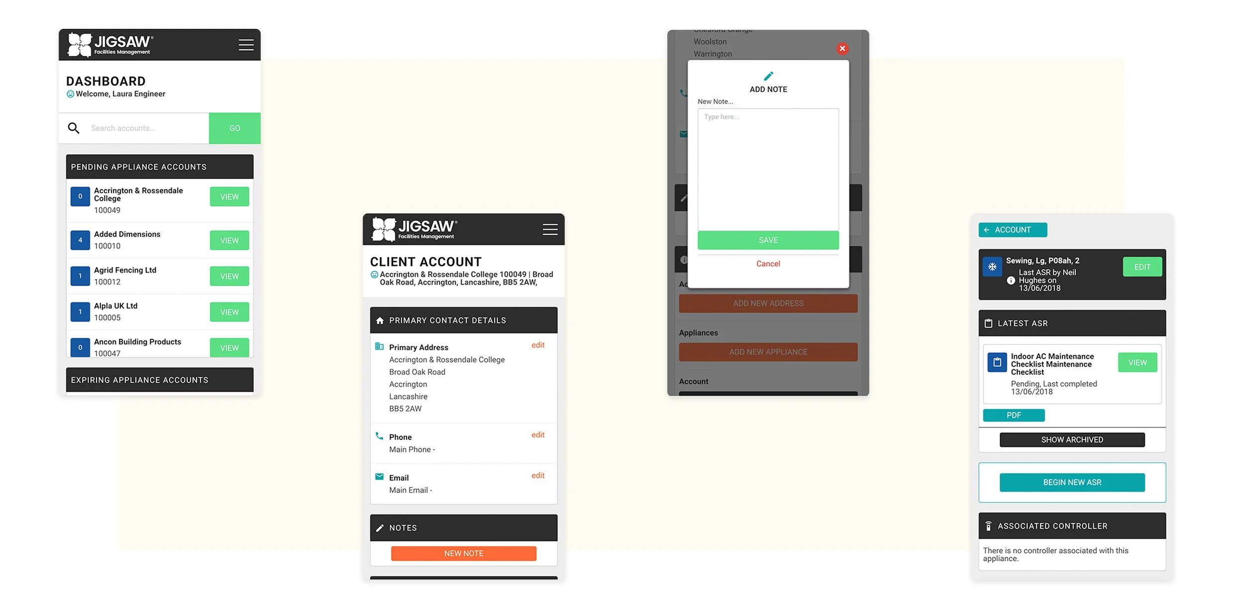  We worked together with the JFM team and refined comprehensive wireframes through regular user testing. Once the wireframes were considered to be achieving (and exceeding) their expectations, the User Interface was designed. 