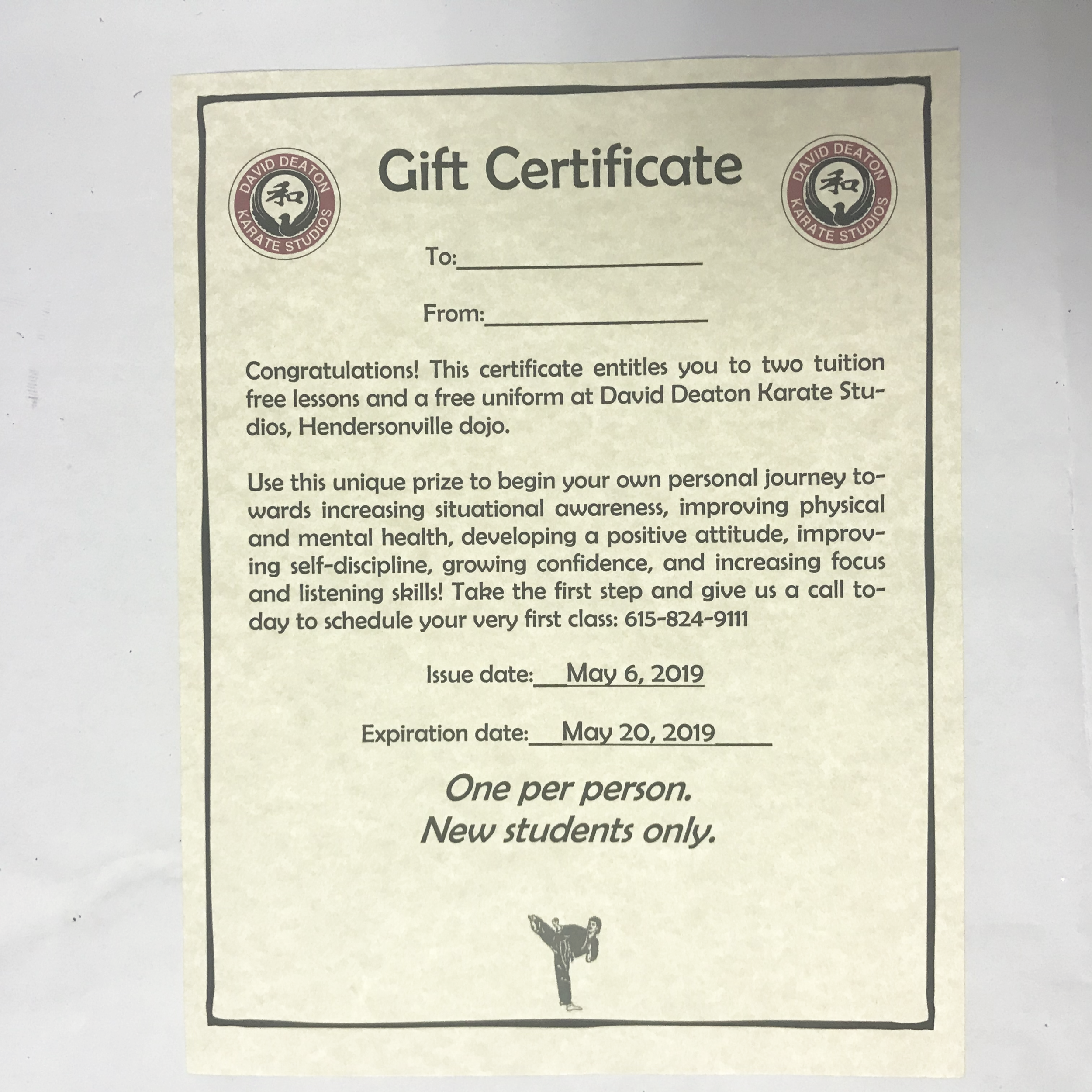 Auction Deavid Deaton karate.png