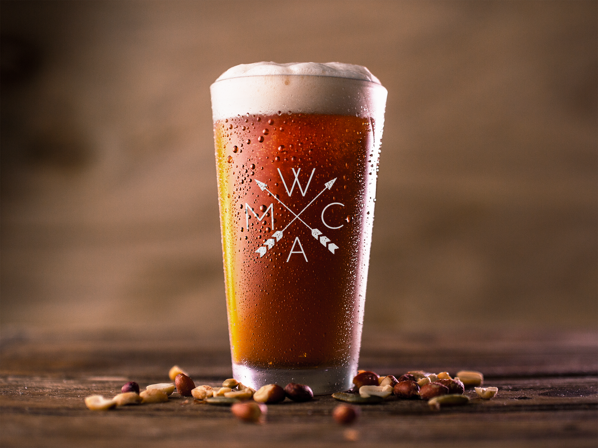 WMCA Pint Glass