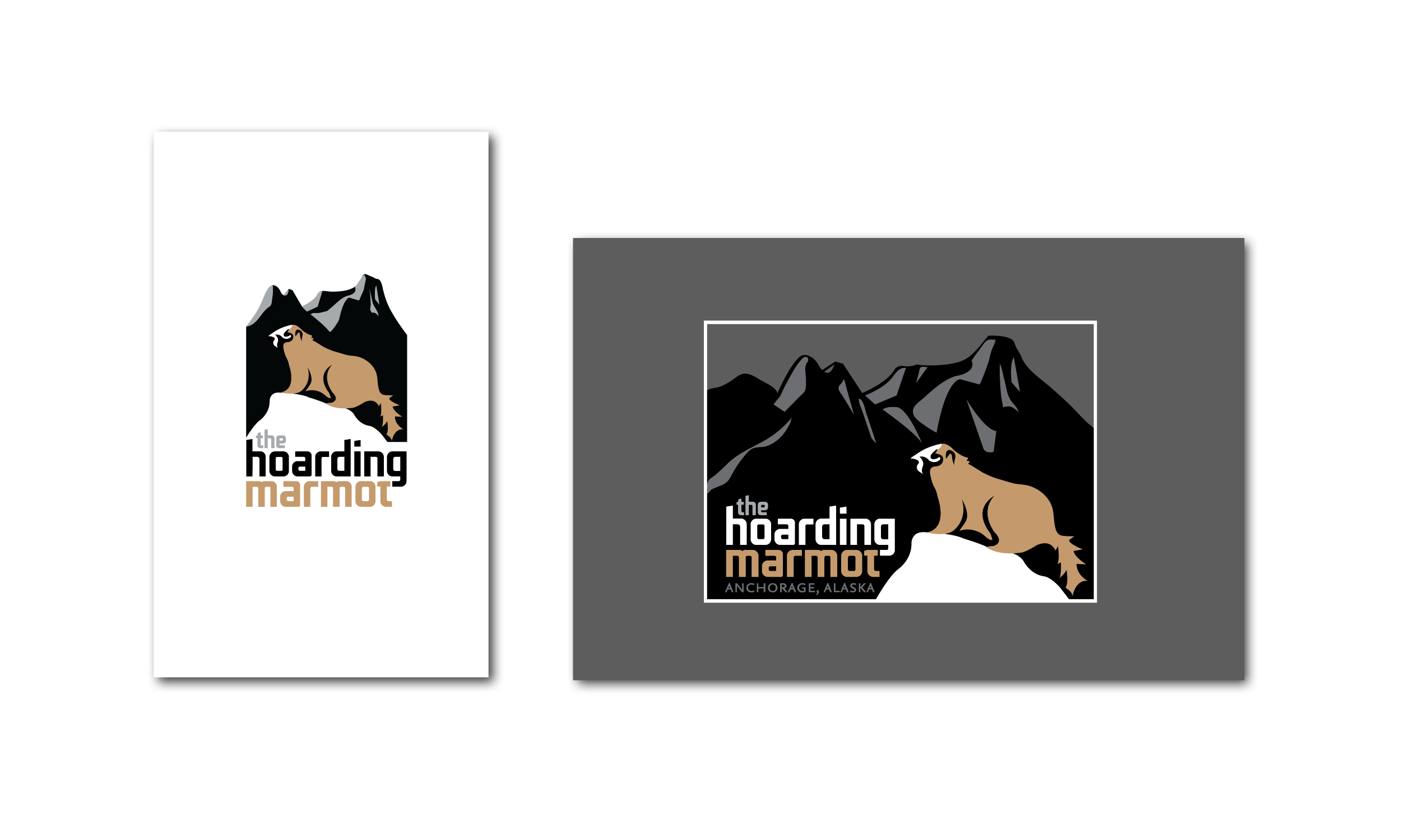 The Hoarding Marmot Logo