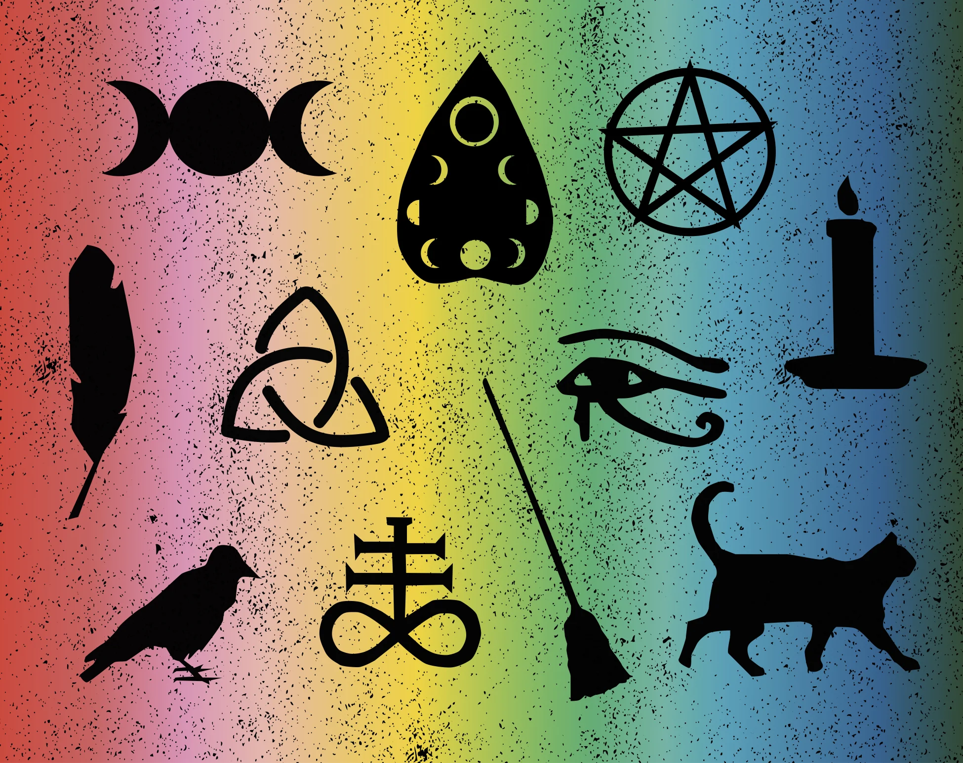 Witchin' Symbols Print