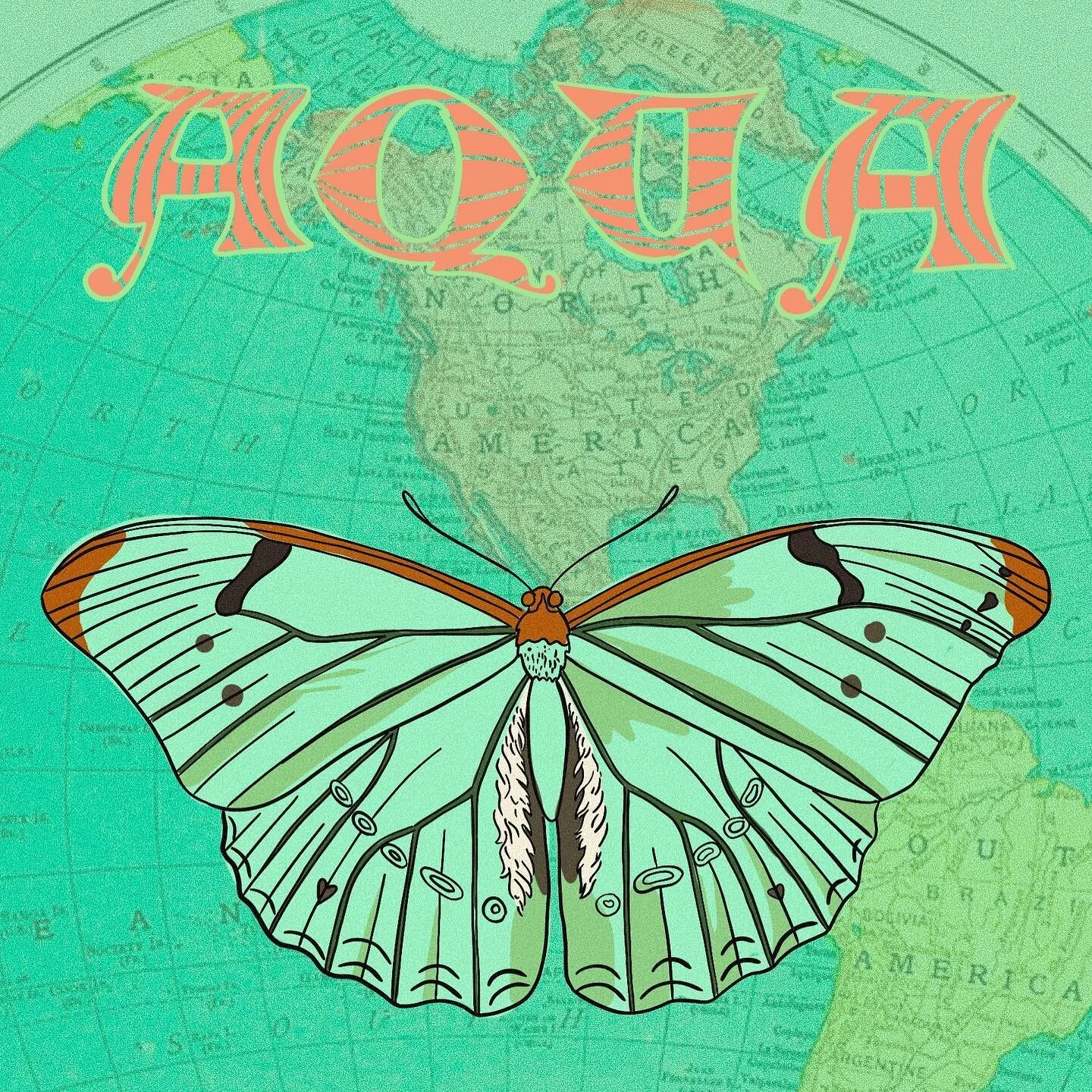 The signs as butterflies and moths | Aquarius • the collective / the oddball