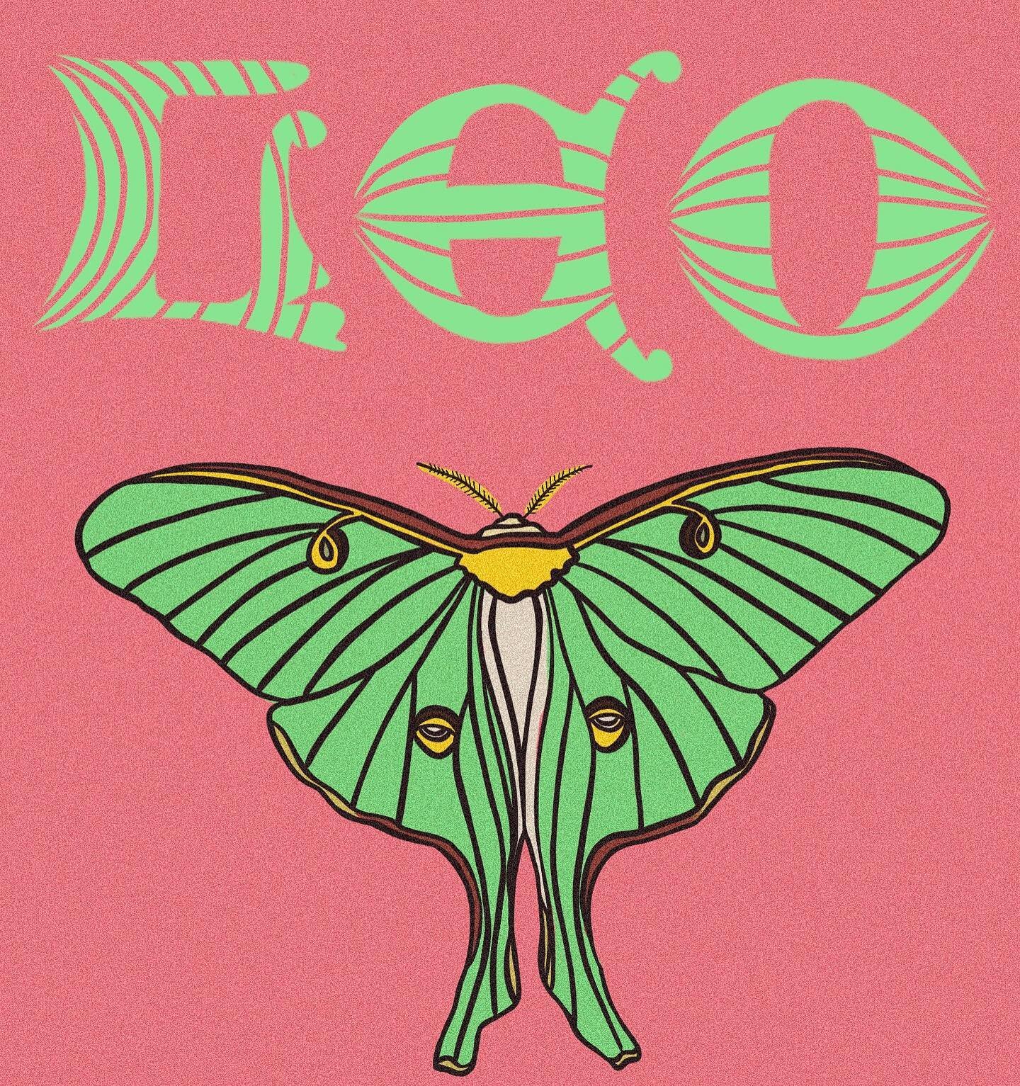 Signs as butterflies and moths | Leo &bull;  the attention seeker
