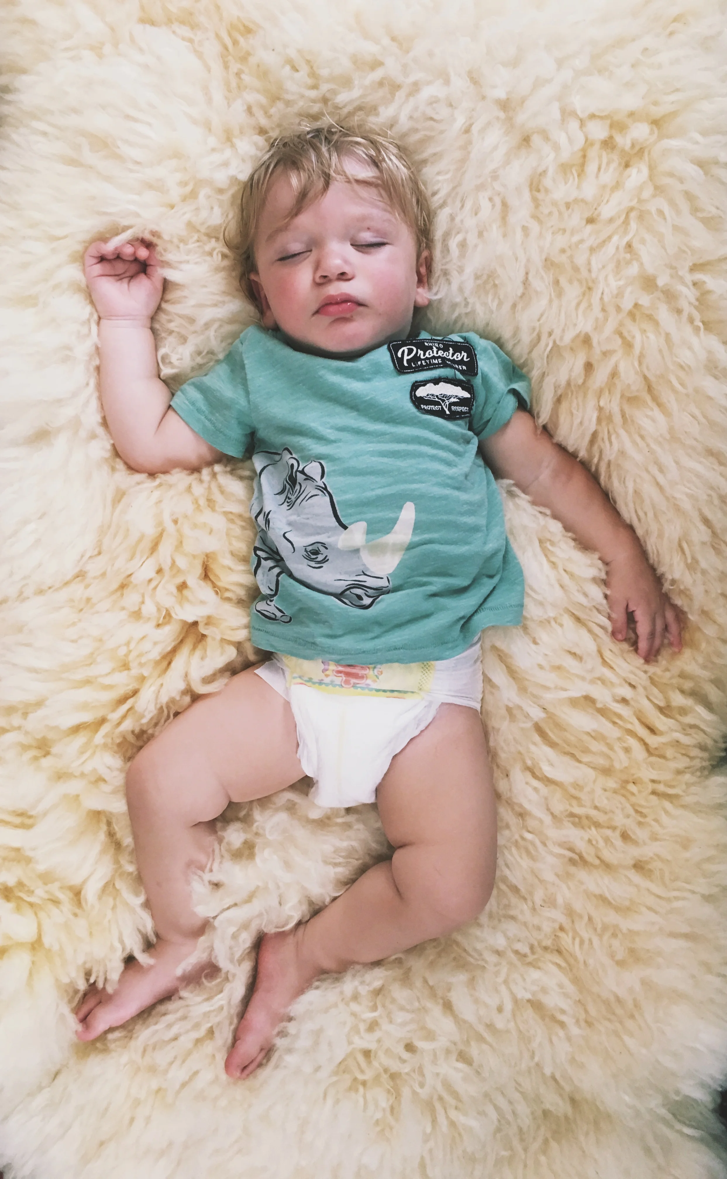 Our sweet boy.