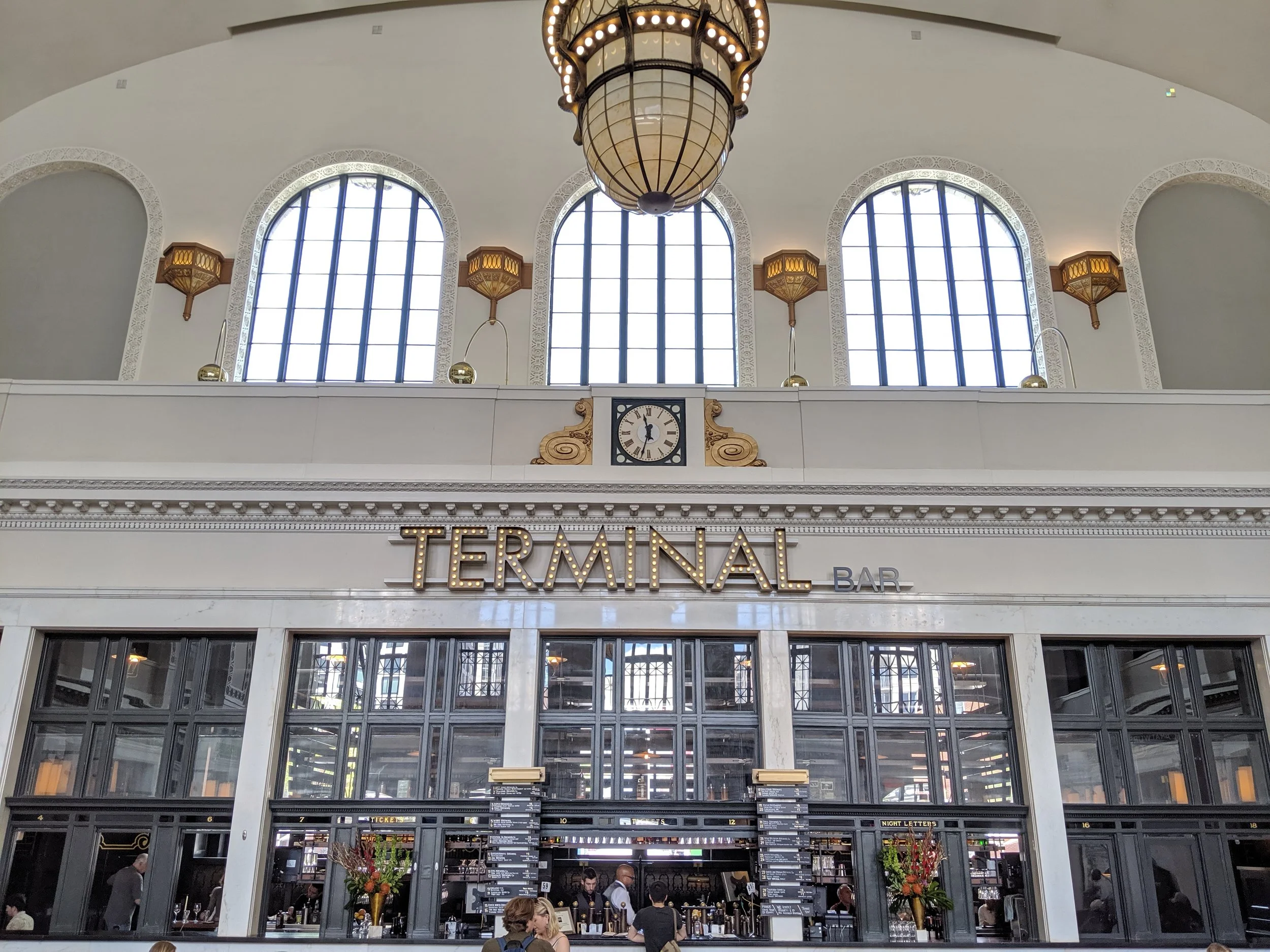 Terminal Bar inside Union Station, Denver.