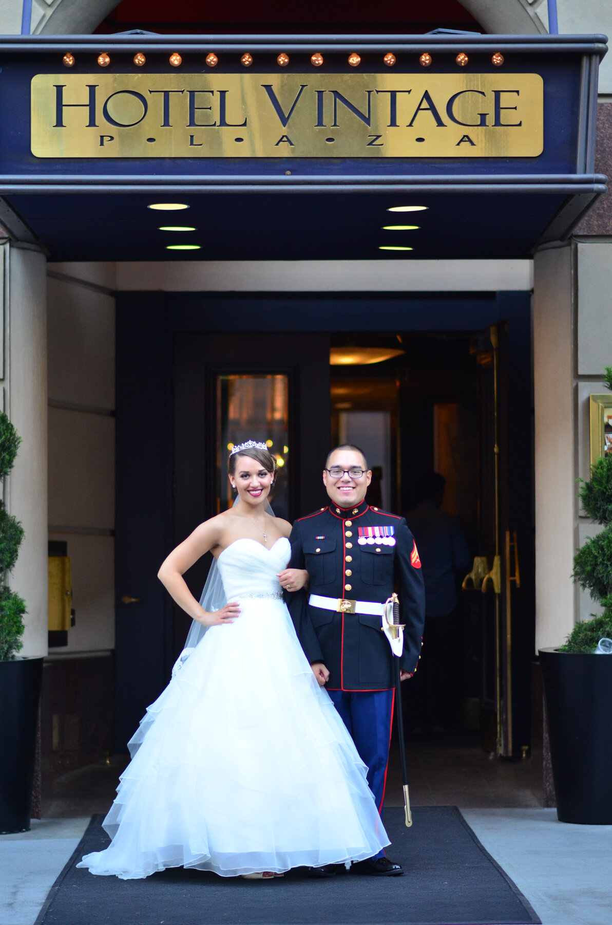 Amanda and Ries’ wedding at Hotel Vintage in Portland, Oregon.