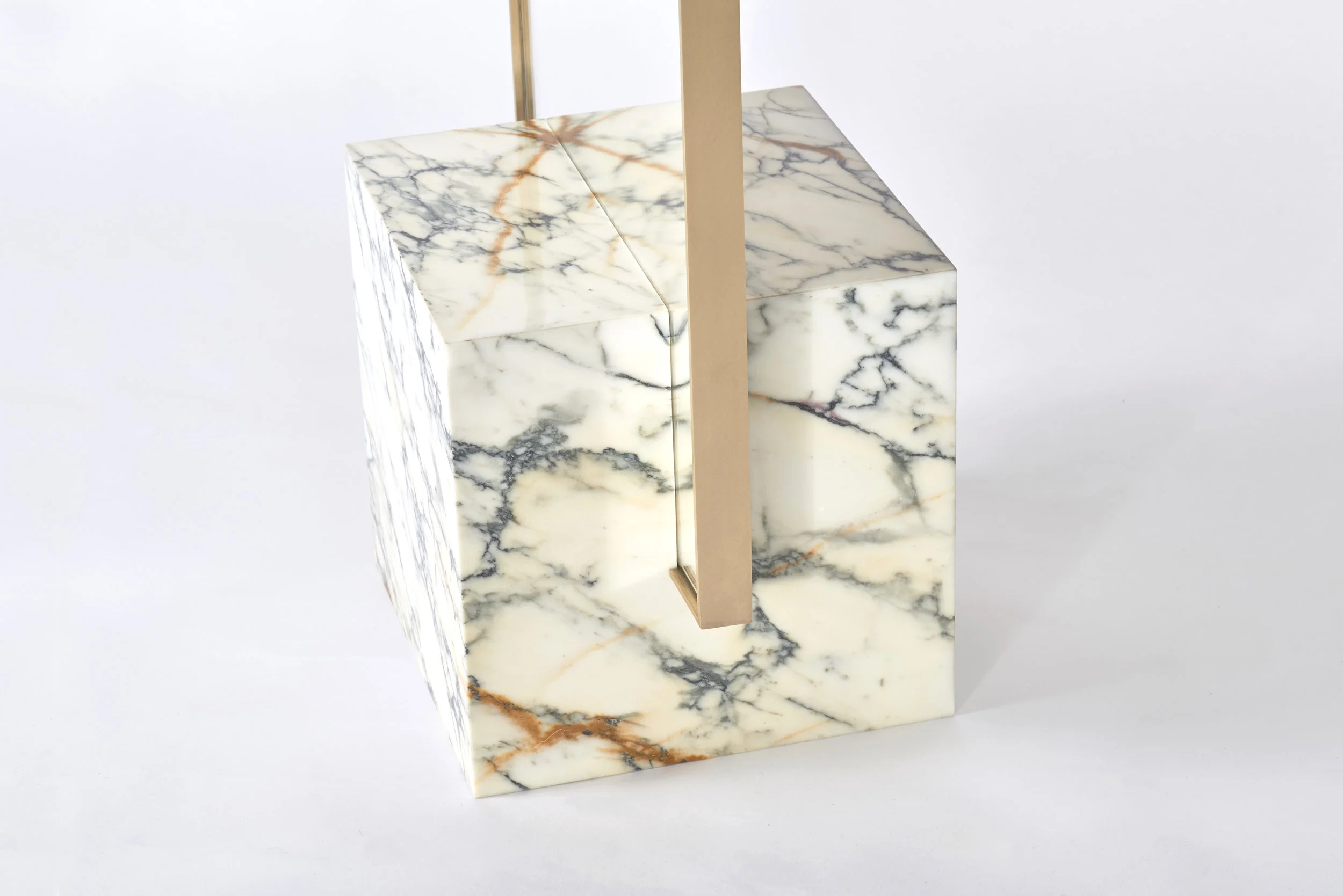 Marble Standing Mirror by Slash Objects