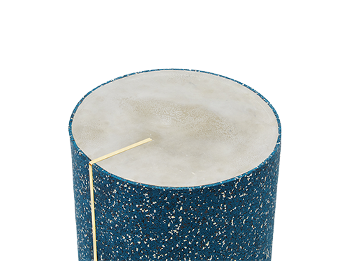 Rubber and Concrete Stool by Slash Objects